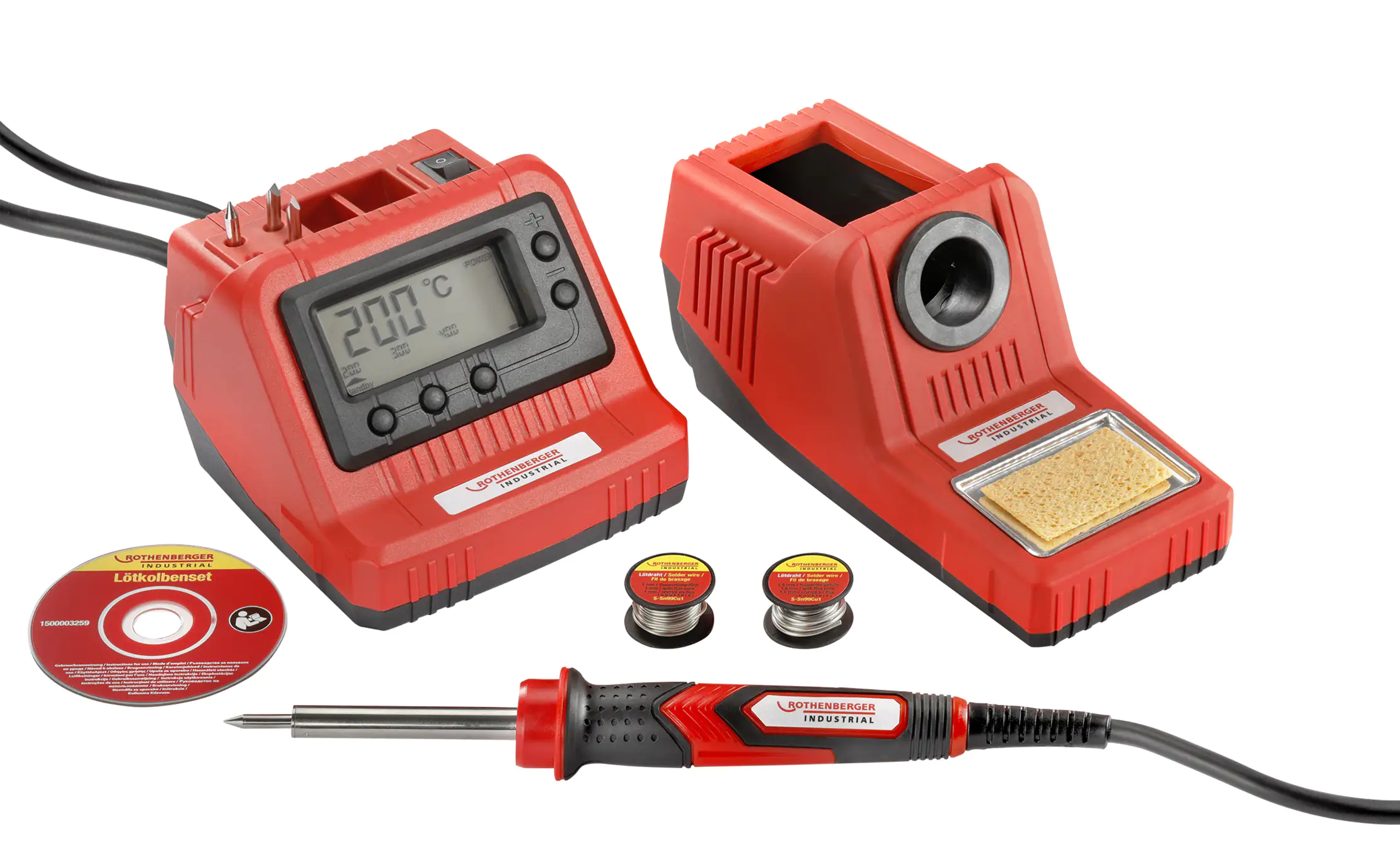 Rothenberger Lötstation Digital inkl. Zubehör