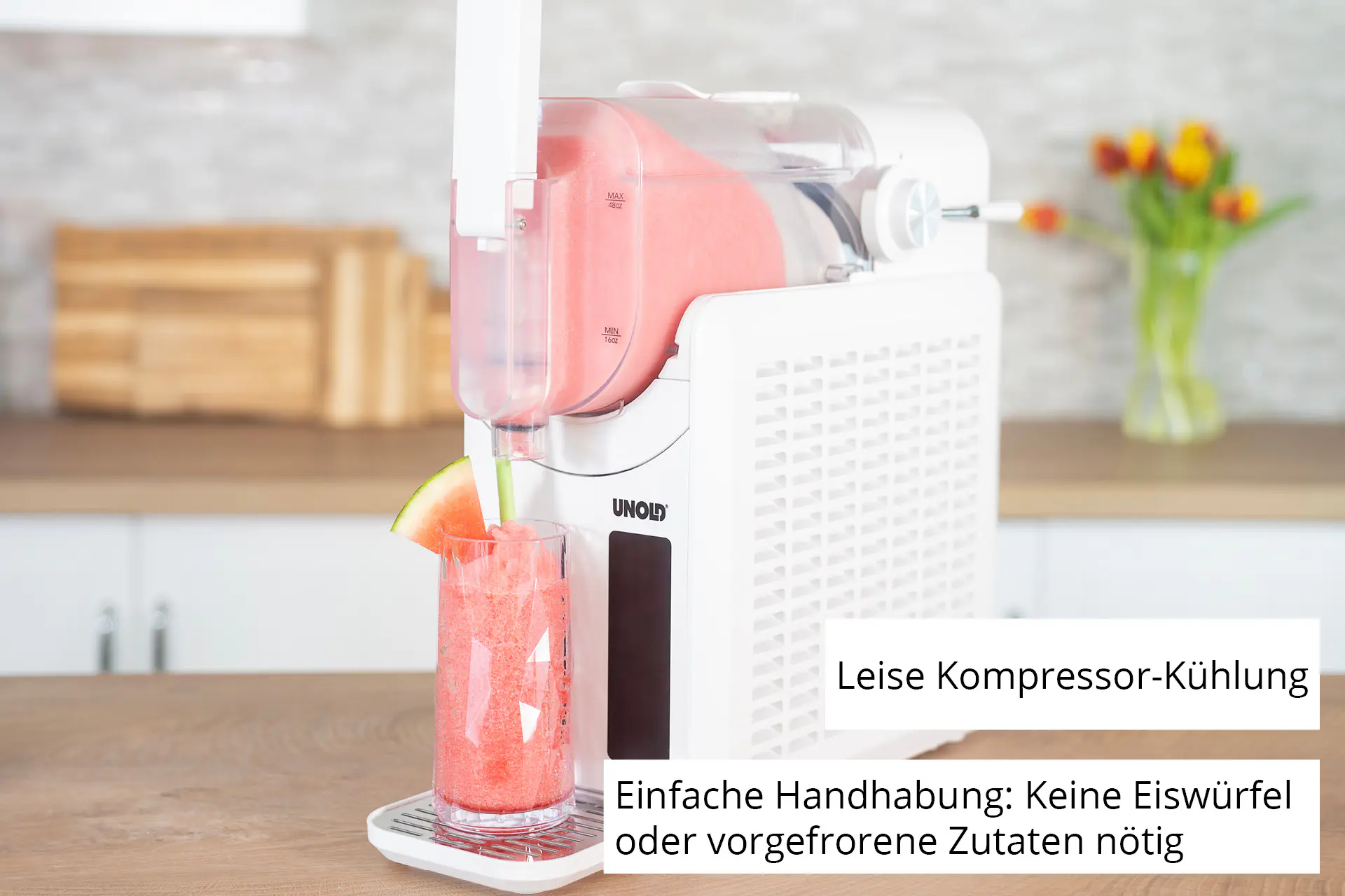Unold Slush-Eismaschine Susi 48940 2 L weiß Unold Slush-Eismaschine Susi 48940 2 L weiß