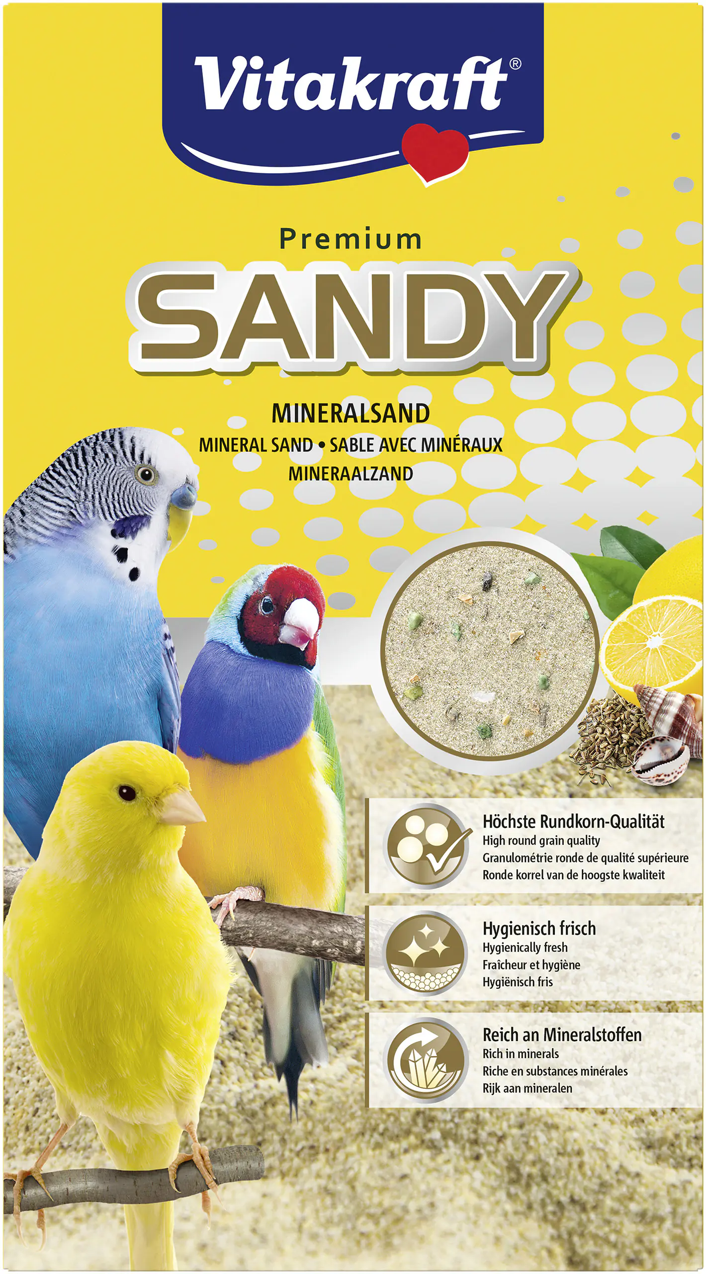 Vitakraft Premium Sandy Mineralsand 2 kg