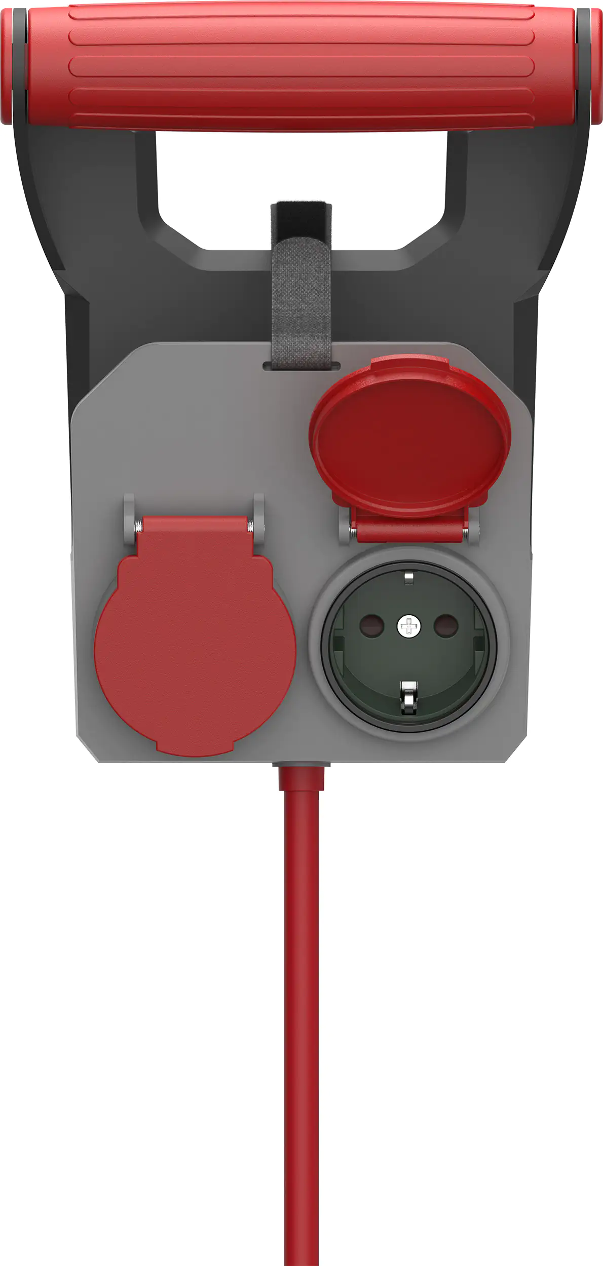 4006341720269_2 REV Verlängerungskabel Aussen 10 Meter H07RN-F 3x1,5, 2, 2 Steckdosen