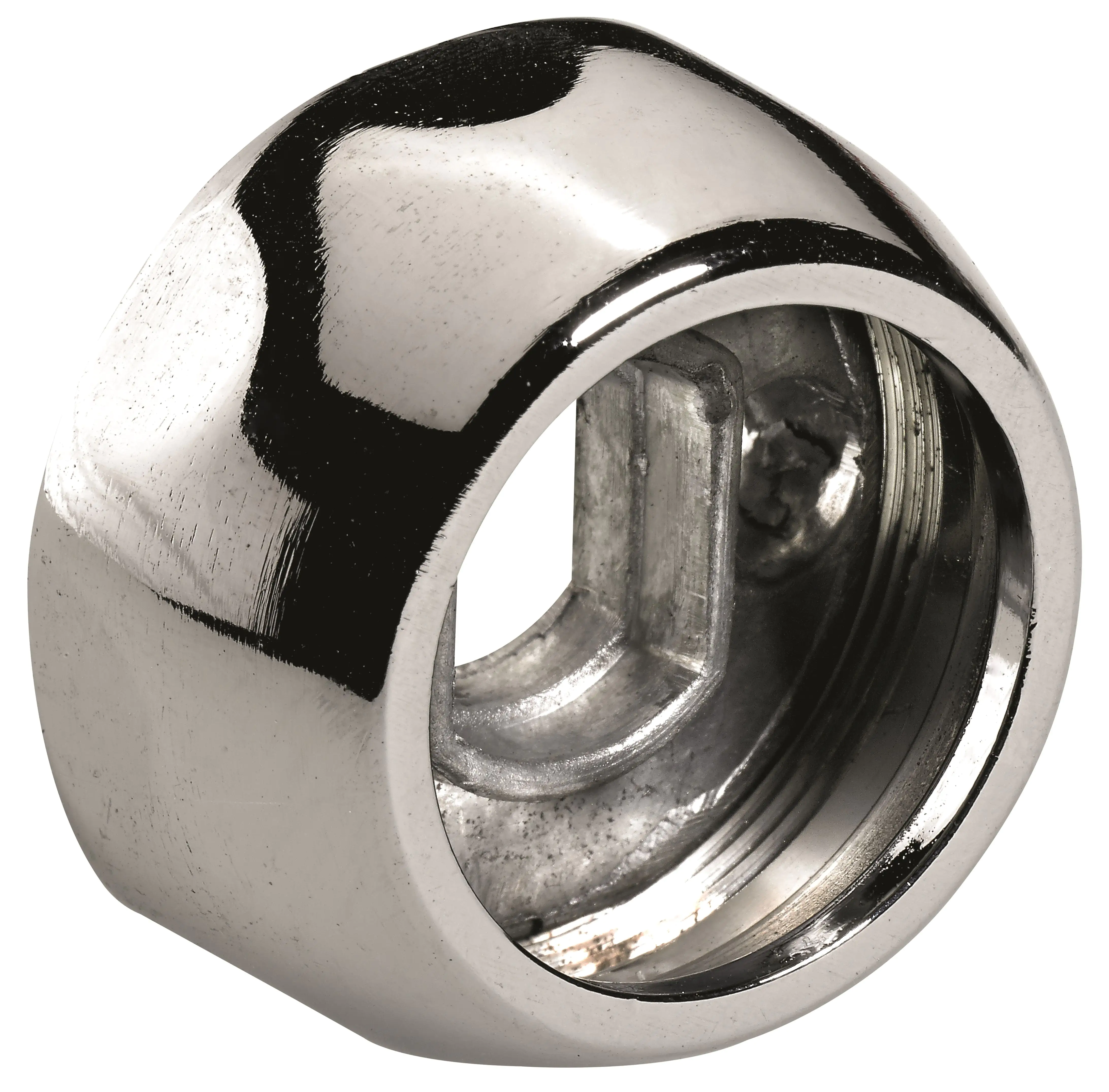 Hettich Schrankrohrlager für runde Schrankrohre Ø 25 mm, verchromt