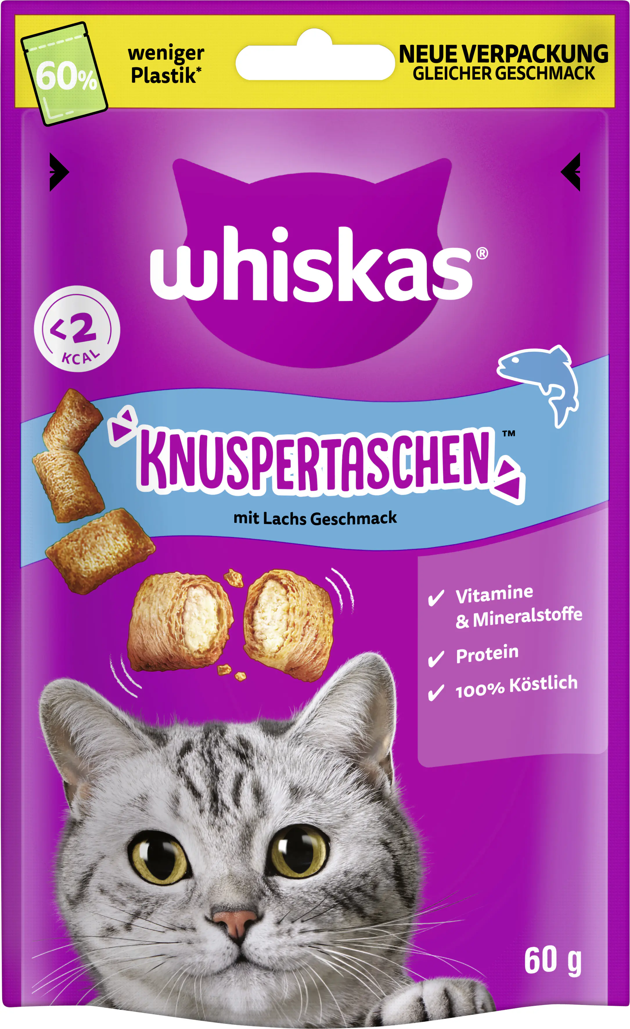 Whiskas Katzensnack 60 g Lachs