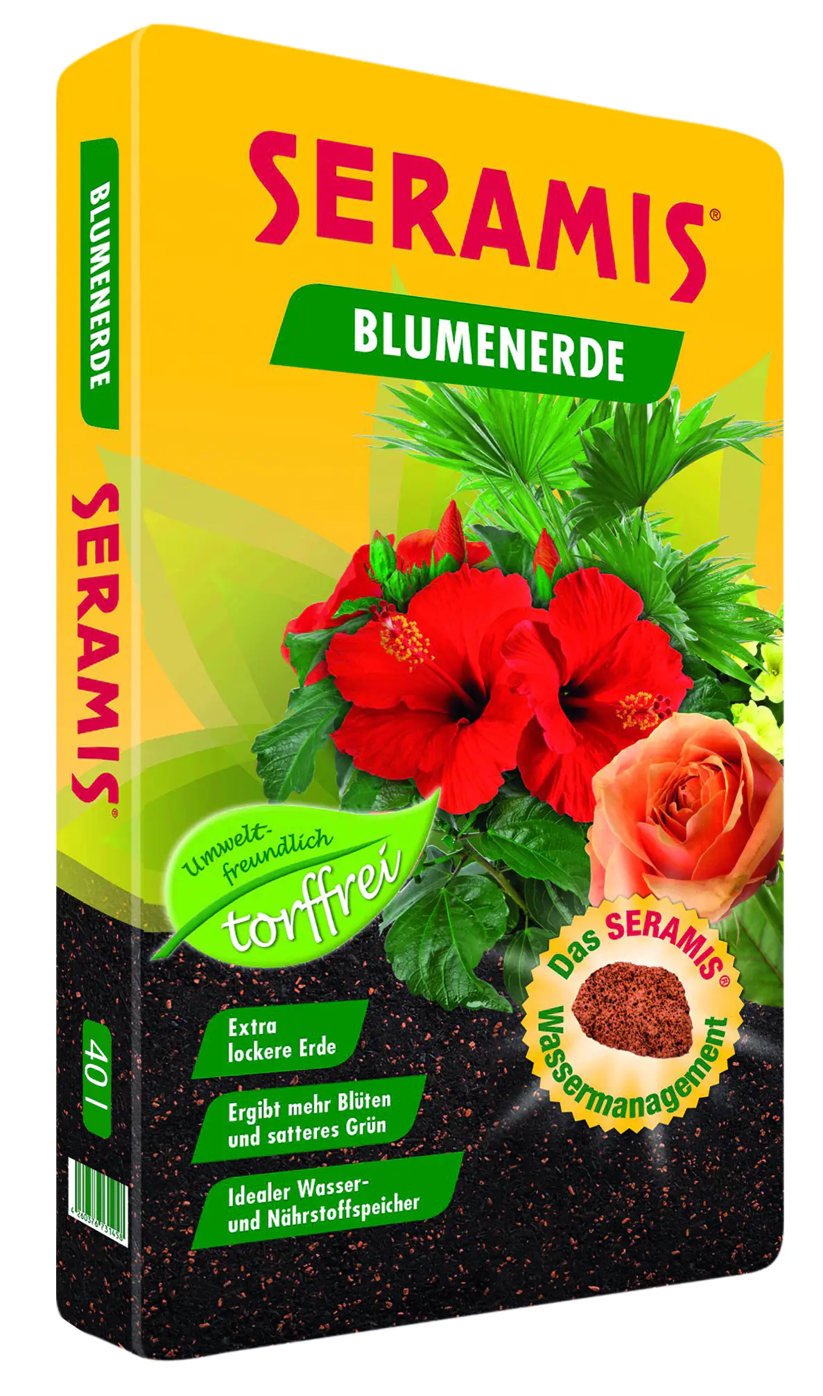 Seramis Torffreie Blumenerde 40 l