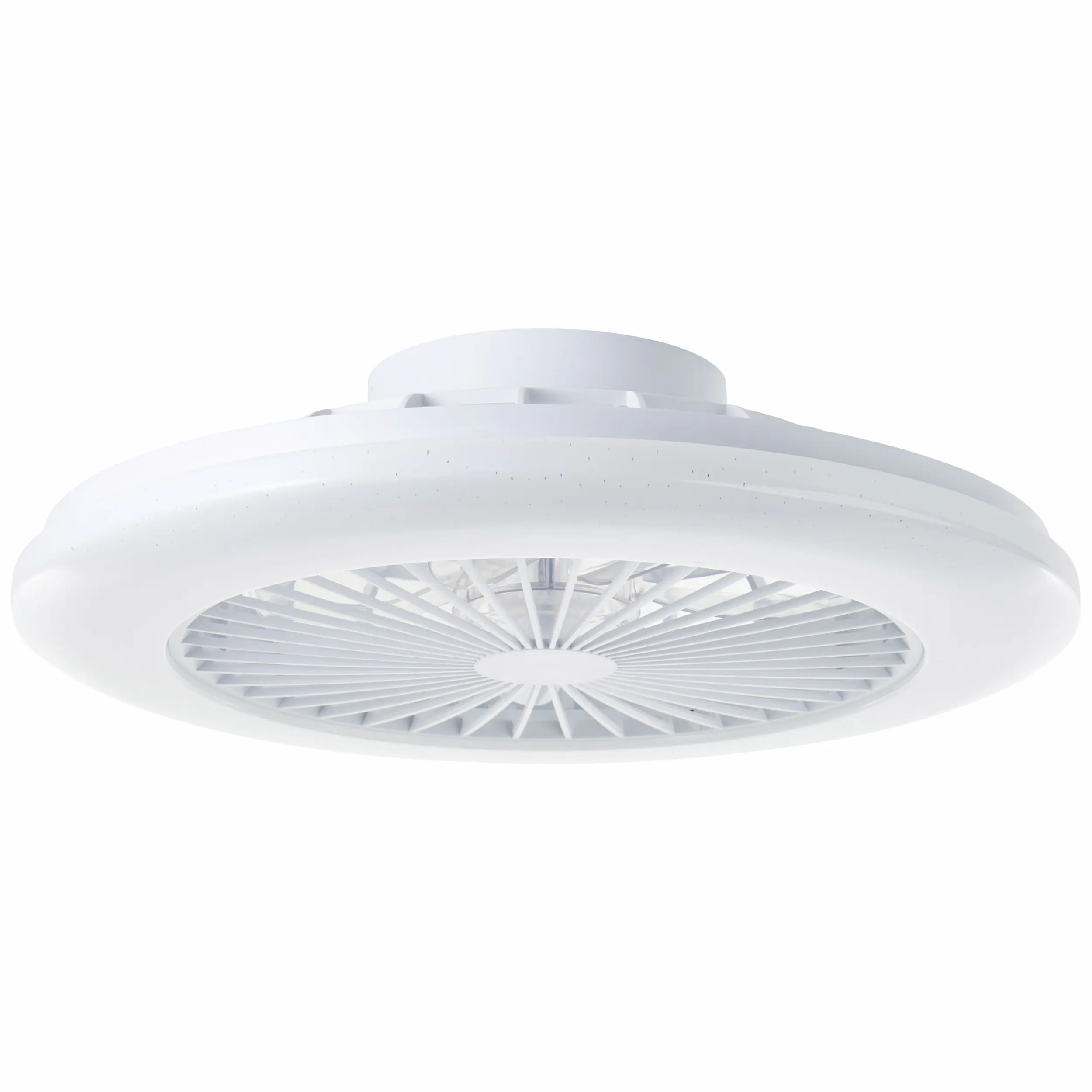 Brilliant LED Deckenleuchte mit Ventilator Salerno Ø 48,5 cm 40 W weiß 