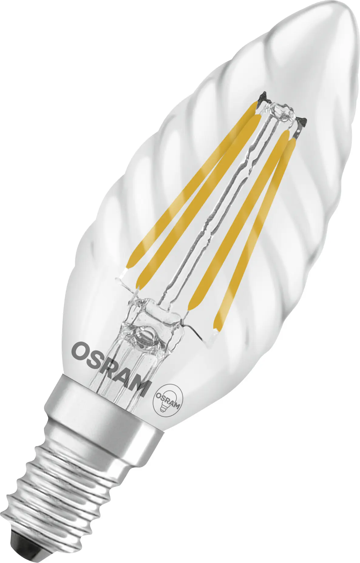 Osram LED Leuchtmittel E14 Star Classic 3,4W klar warmweiß