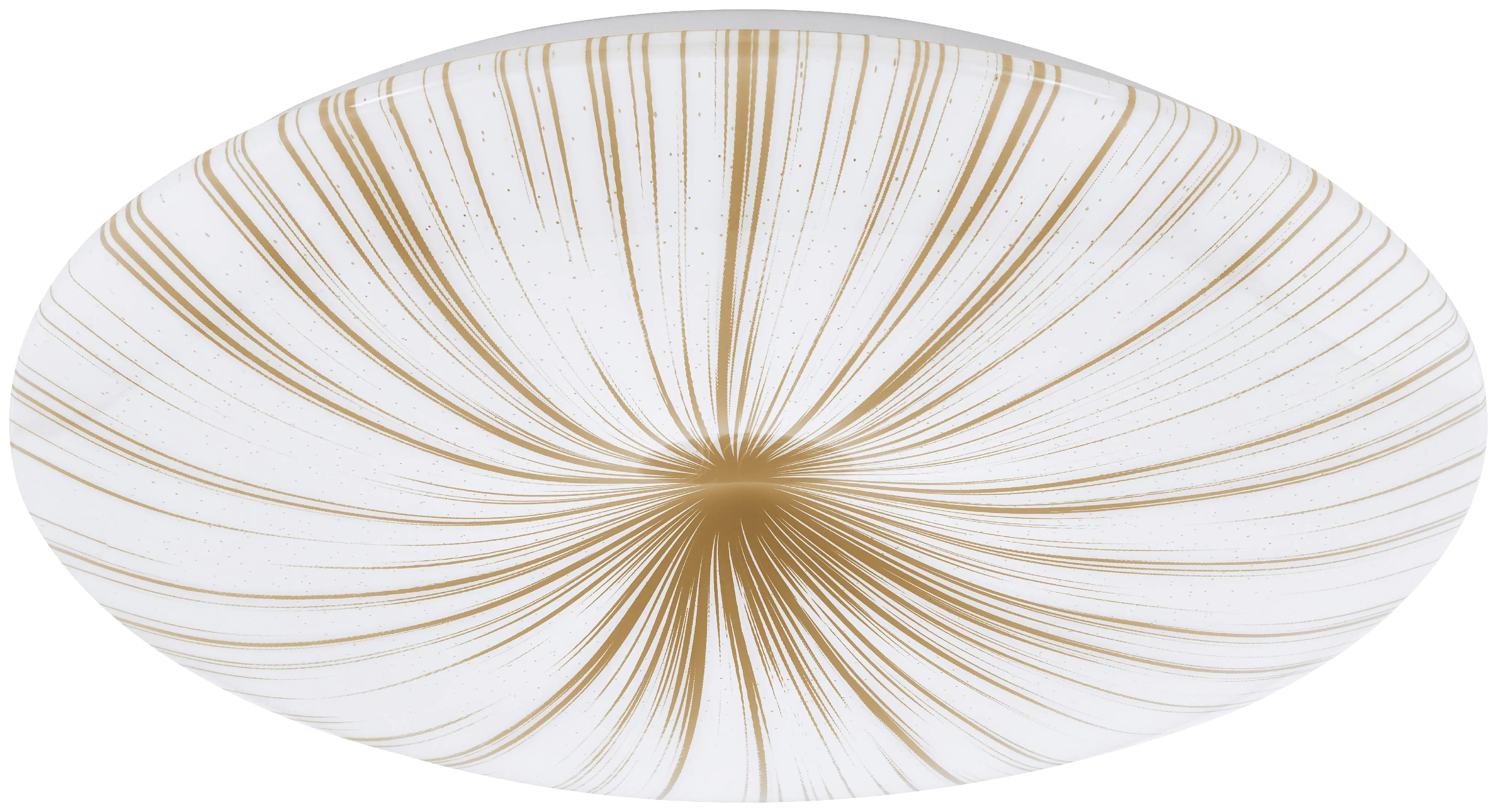 Eglo LED Deckenleuchte Nieves 1 weiß gold Ø 51 cm