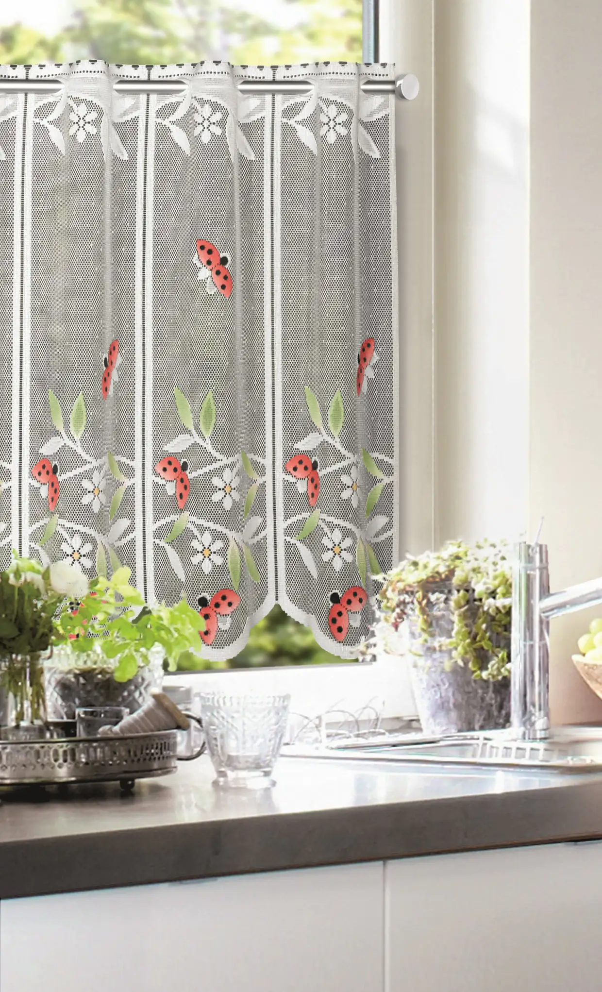 Neusser Collection Lamellenpanneau Brigitte handcoloriert 152x50 cm