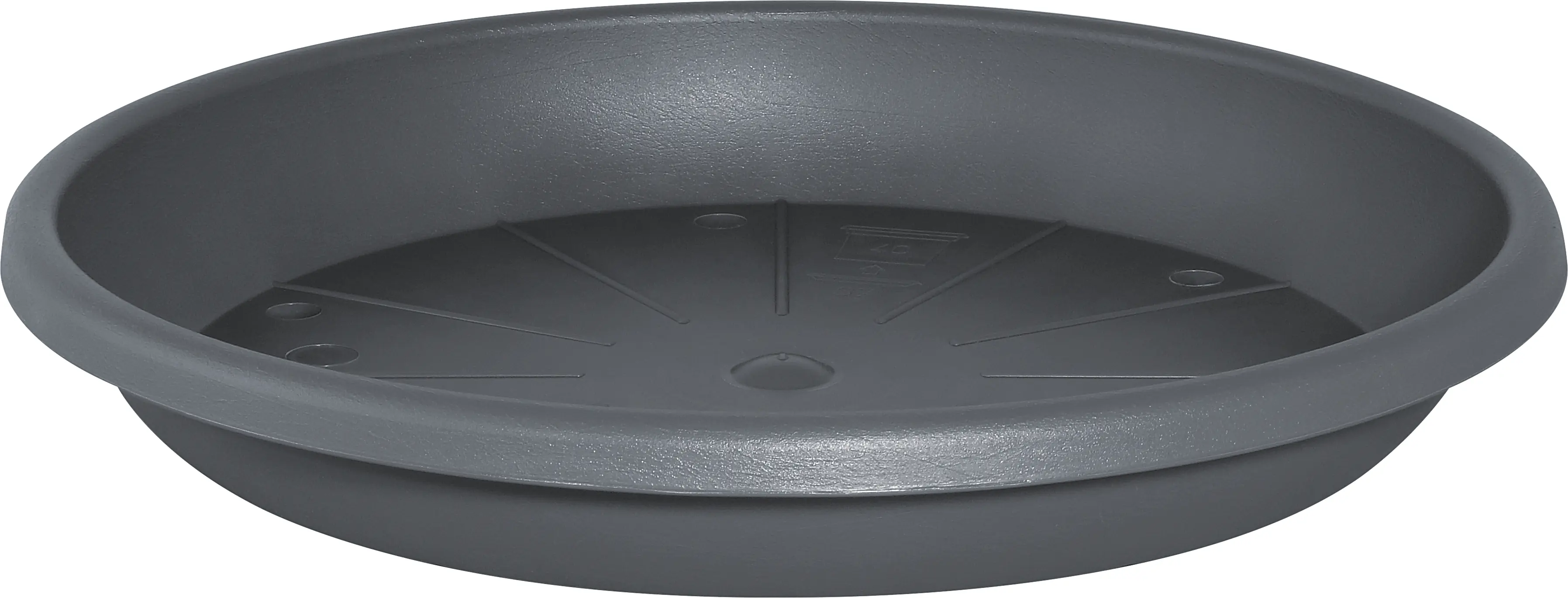 Geli Blumentopfuntersetzer Cylindro Ø 37 cm anthrazit 