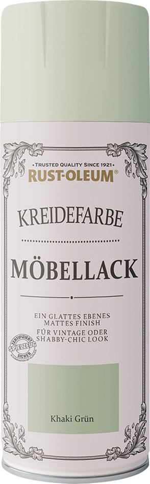Rust-Oleum Kreidefarbe Möbellack 400 ml khaki grün
