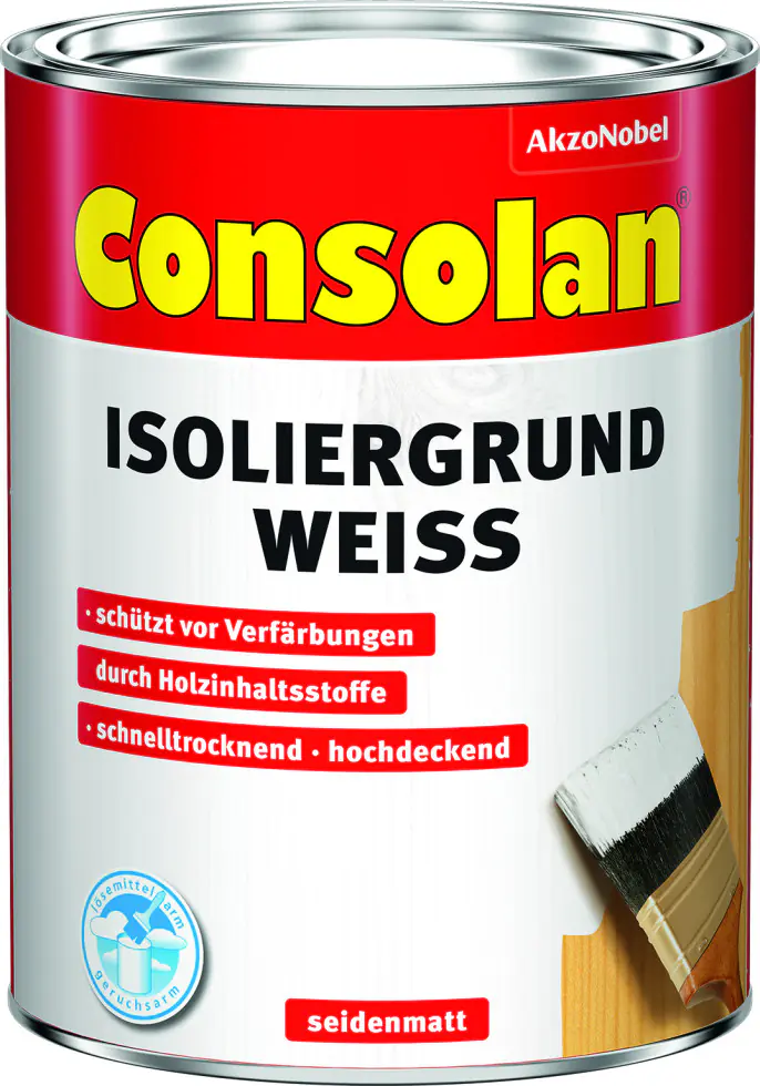 Consolan Isoliergrund 0,75 L weiß