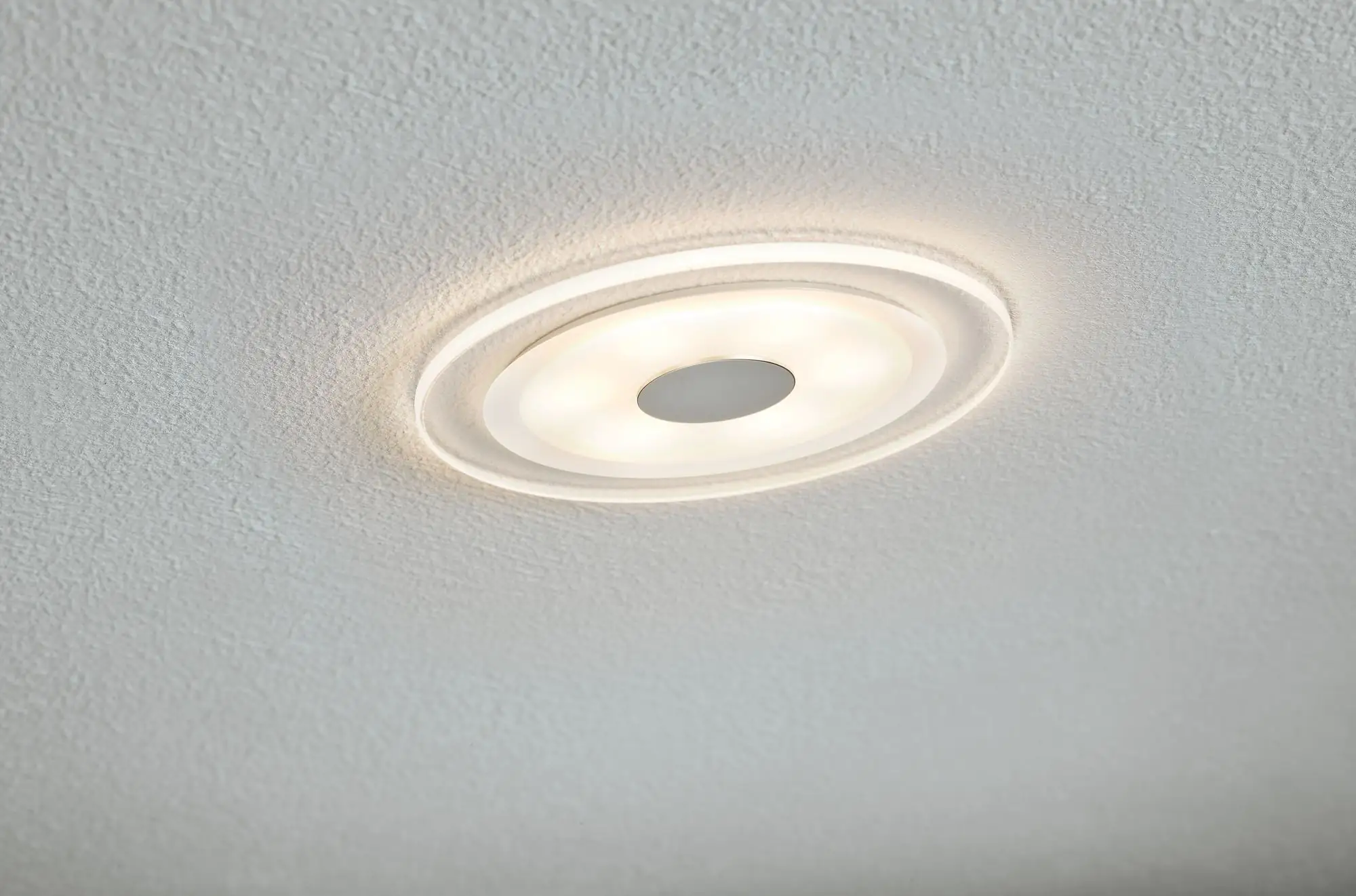 4000870929070_1 Paulmann LED Einbauleuchtenset Whirl alu satin rund 5,5 W 3er Set