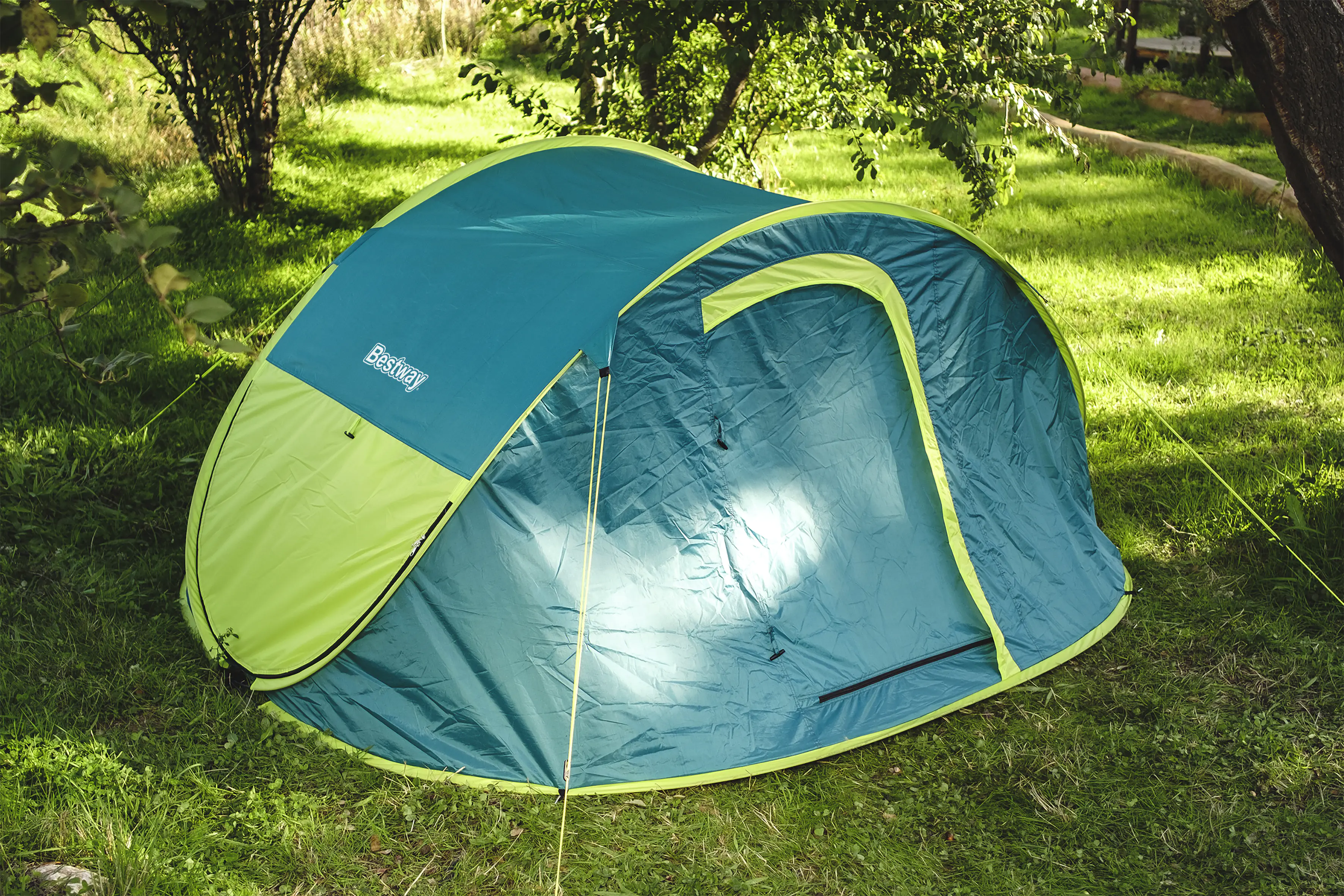 Bestway 4-Personen-Zelt Cool Mount 4 grün 240 x 210 x 100 cm Bestway 4-Personen-Zelt Cool Mount 4 grün 240 x 210 x 100 cm