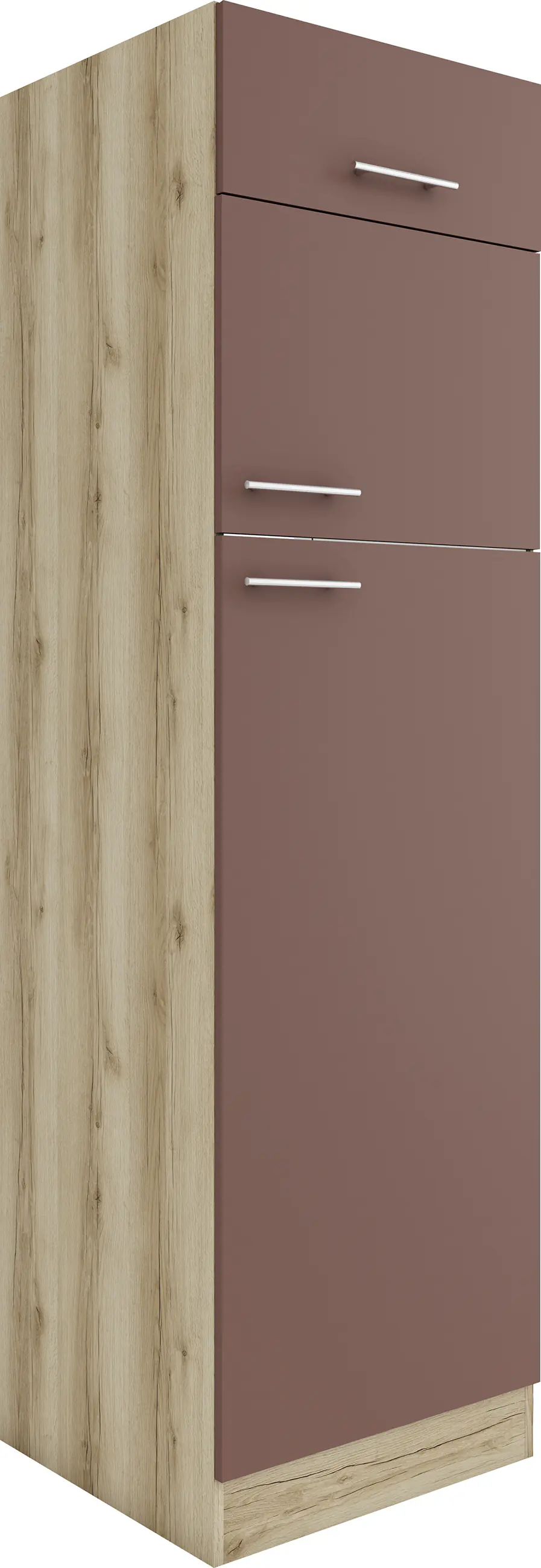 Optifit Hochschrank Bari 407 rostrot/eiche 60 cm