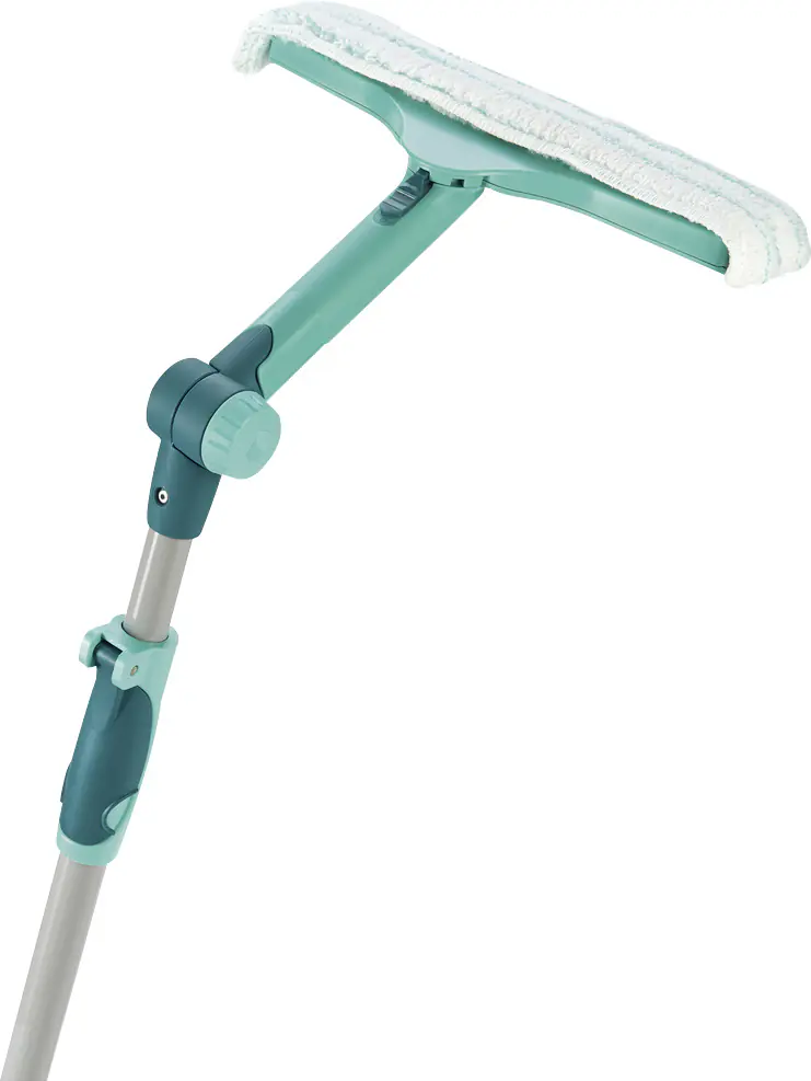 Leifheit Fensterwischer 3in1 mit Teleskopstiel und Gelenk