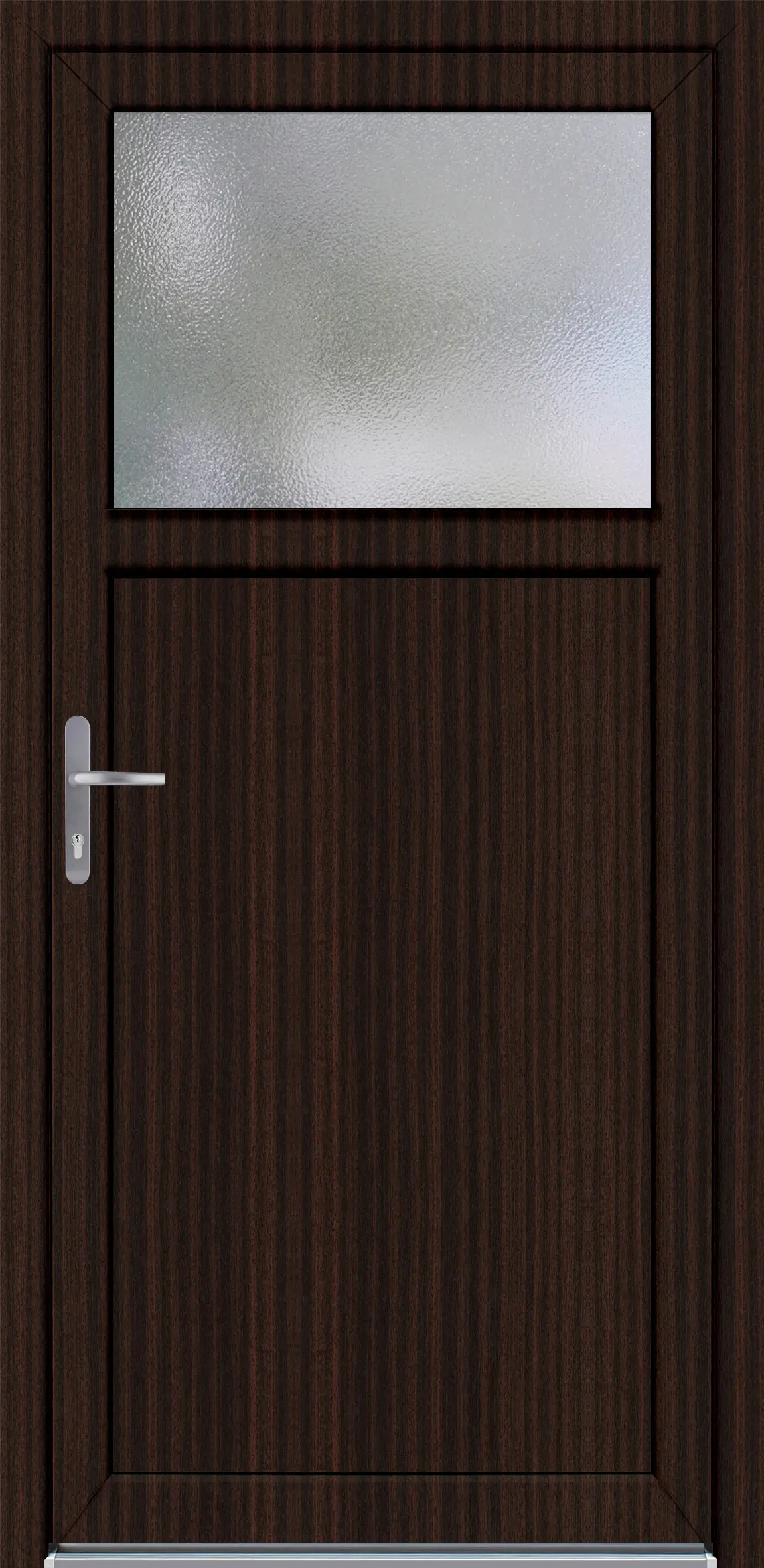 Panto Nebeneingangstür Kunststoff 504 98 x 198 cm DIN links Mahagoni