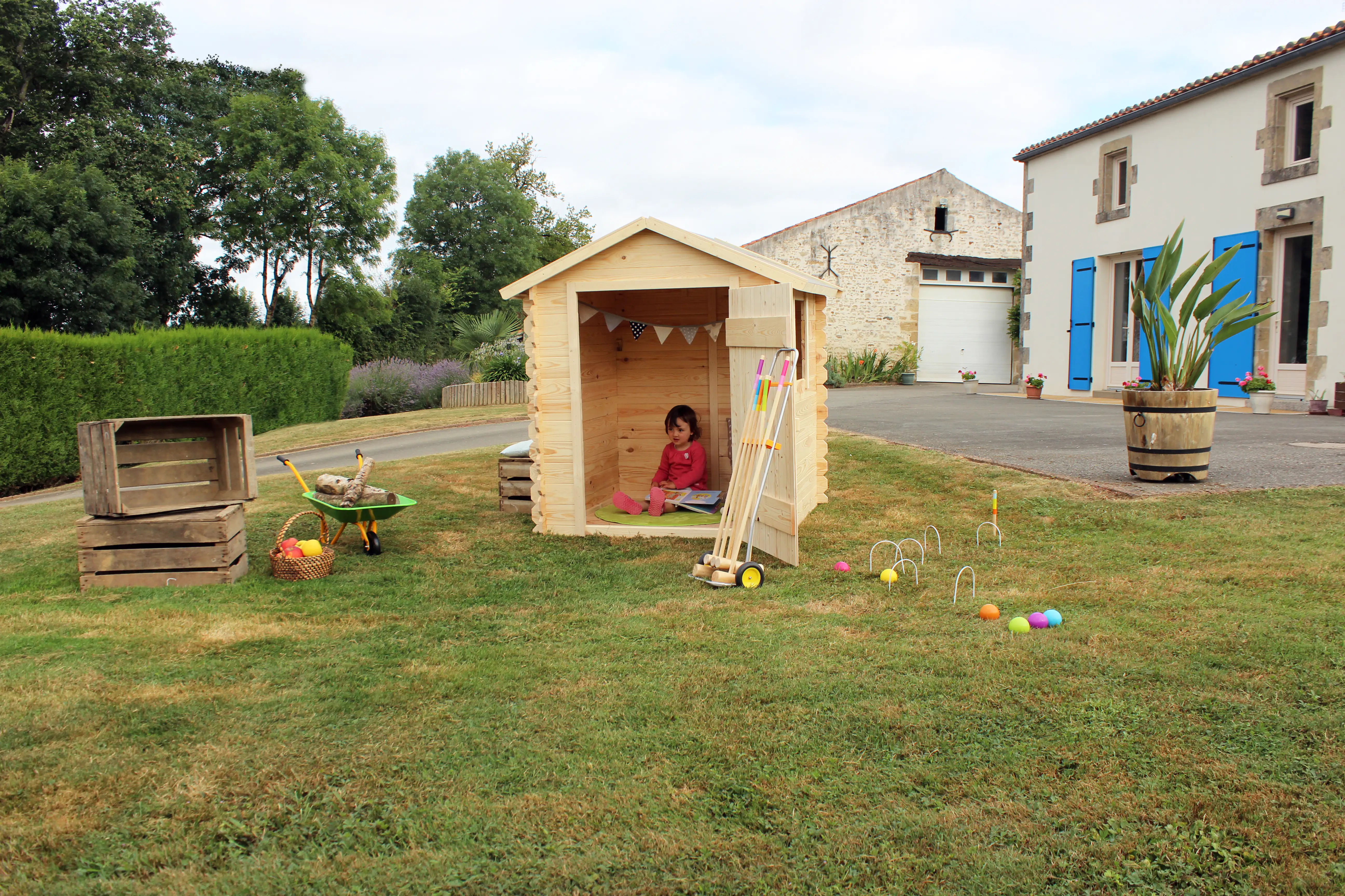 Forest-Style Kinderspielhaus Lison 