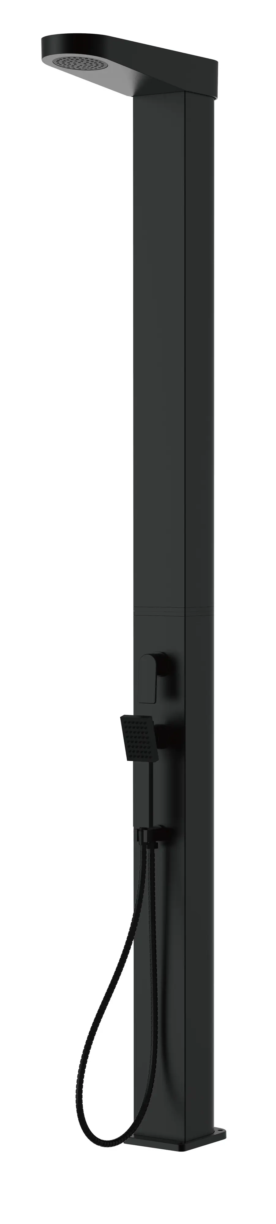 Steinbach Solardusche Solara Aluminium schwarz
