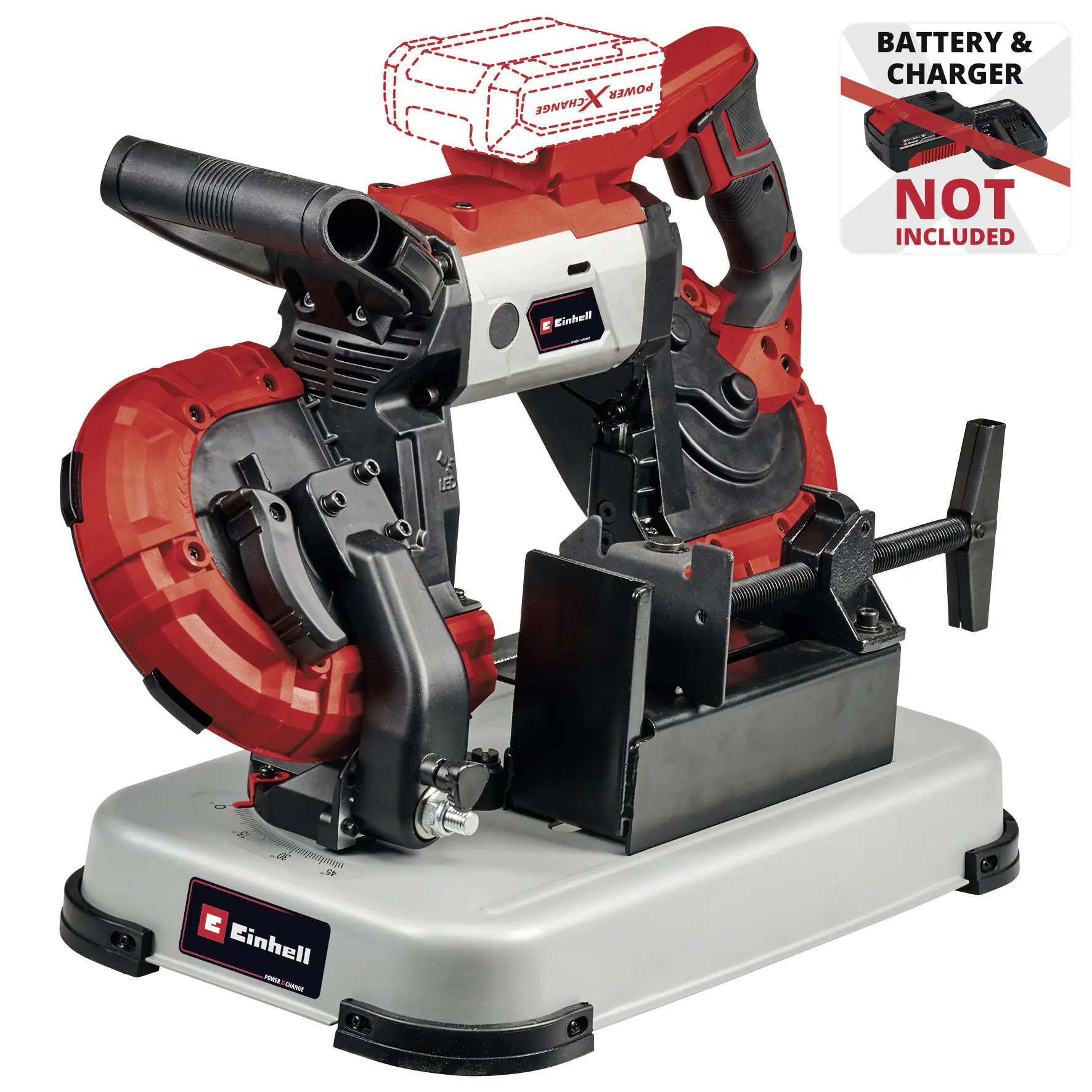 Einhell Expert Akku-Bandsäge TE-MB 18/127 U Li Solo 18 V
