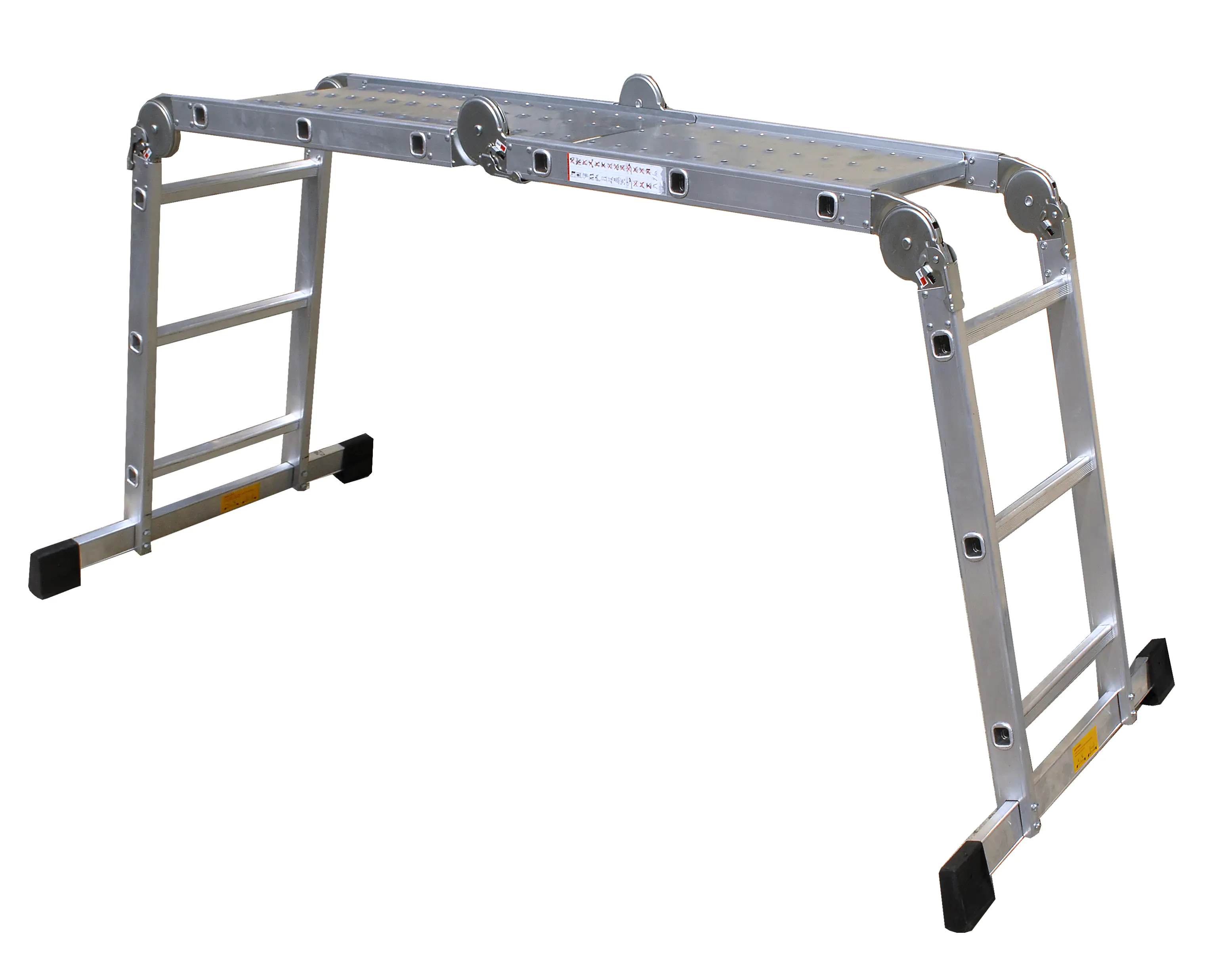 Pro-Bau-Tec Aluminium Vielzweckleiter 4x3 3in1 Pro-Bau-Tec Aluminium Vielzweckleiter 4x3 3in1