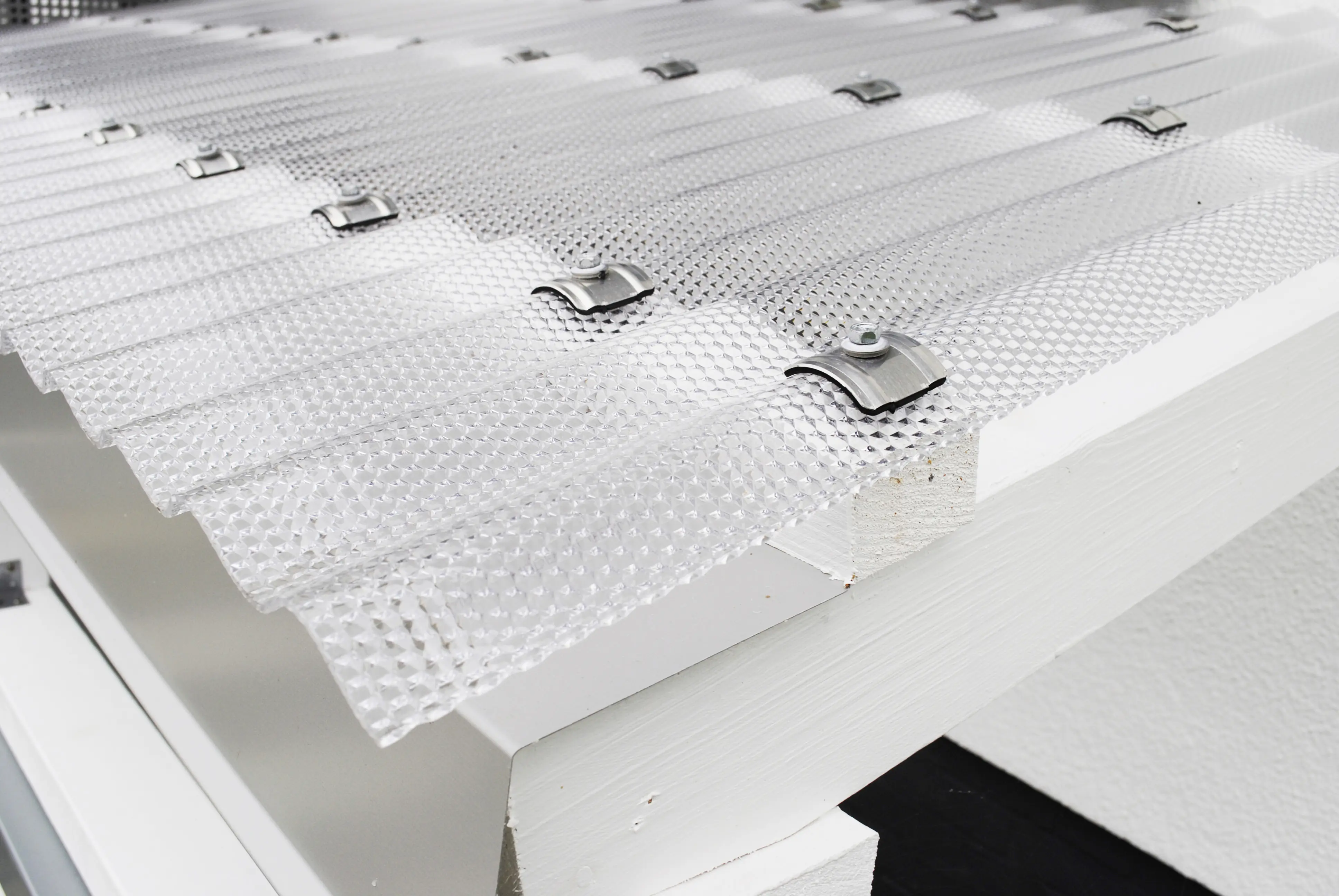 Salux Bio Line Wellplatte Prisma 76/18 Sinus 200 x 90 cm 2,5 mm klar