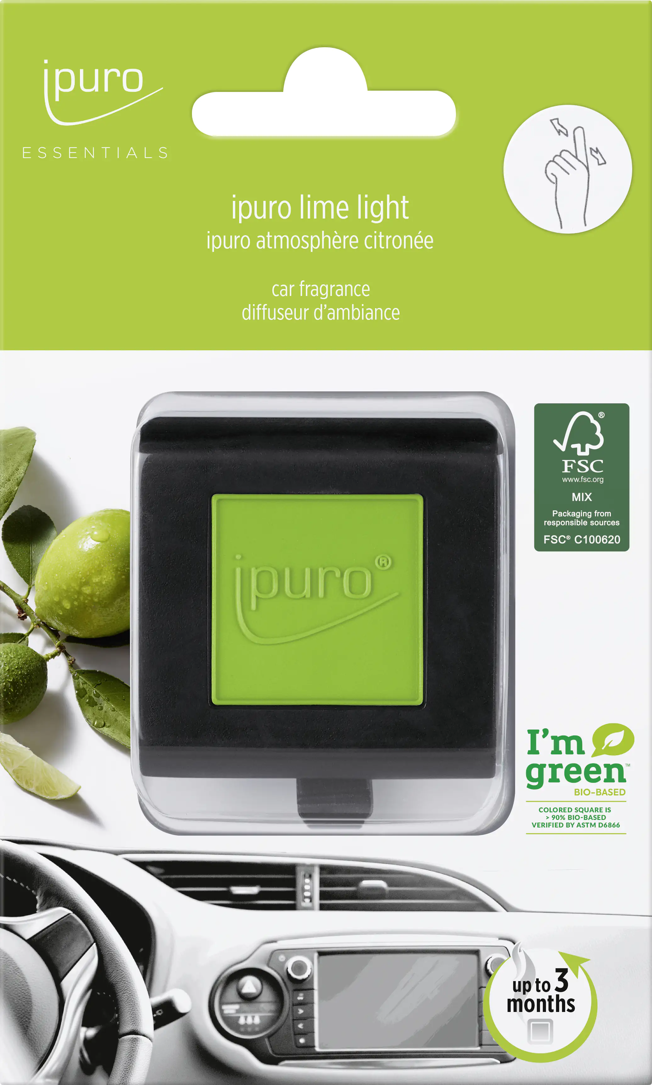 ipuro Essentials Autoduft Lime Light ipuro Essentials Autoduft Lime Light