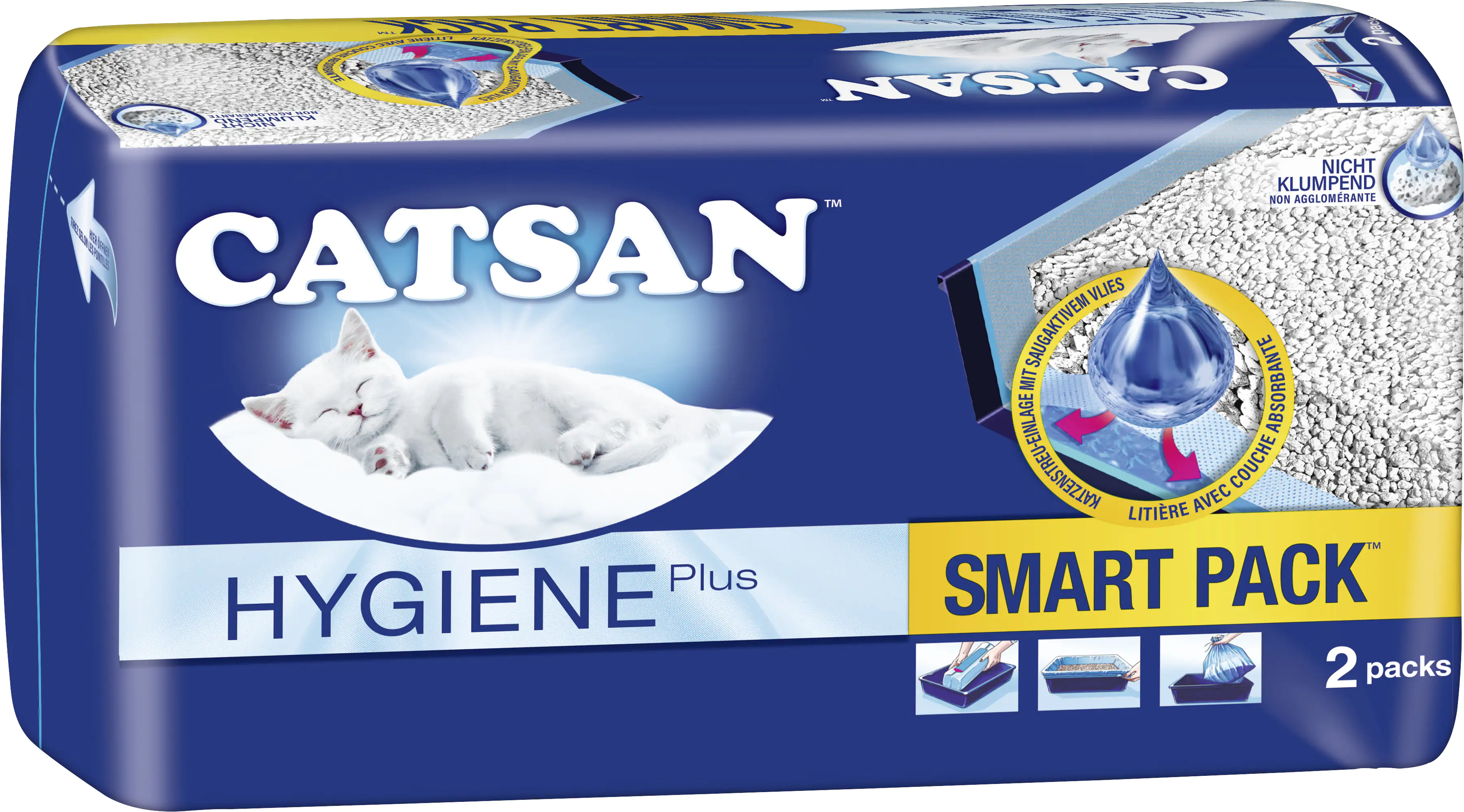 Catsan Smart Pack Einlegepack für Katzentoilette Inhalt: 2 Stk. Catsan Smart Pack Einlegepack für Katzentoilette Inhalt: 2 Stk.
