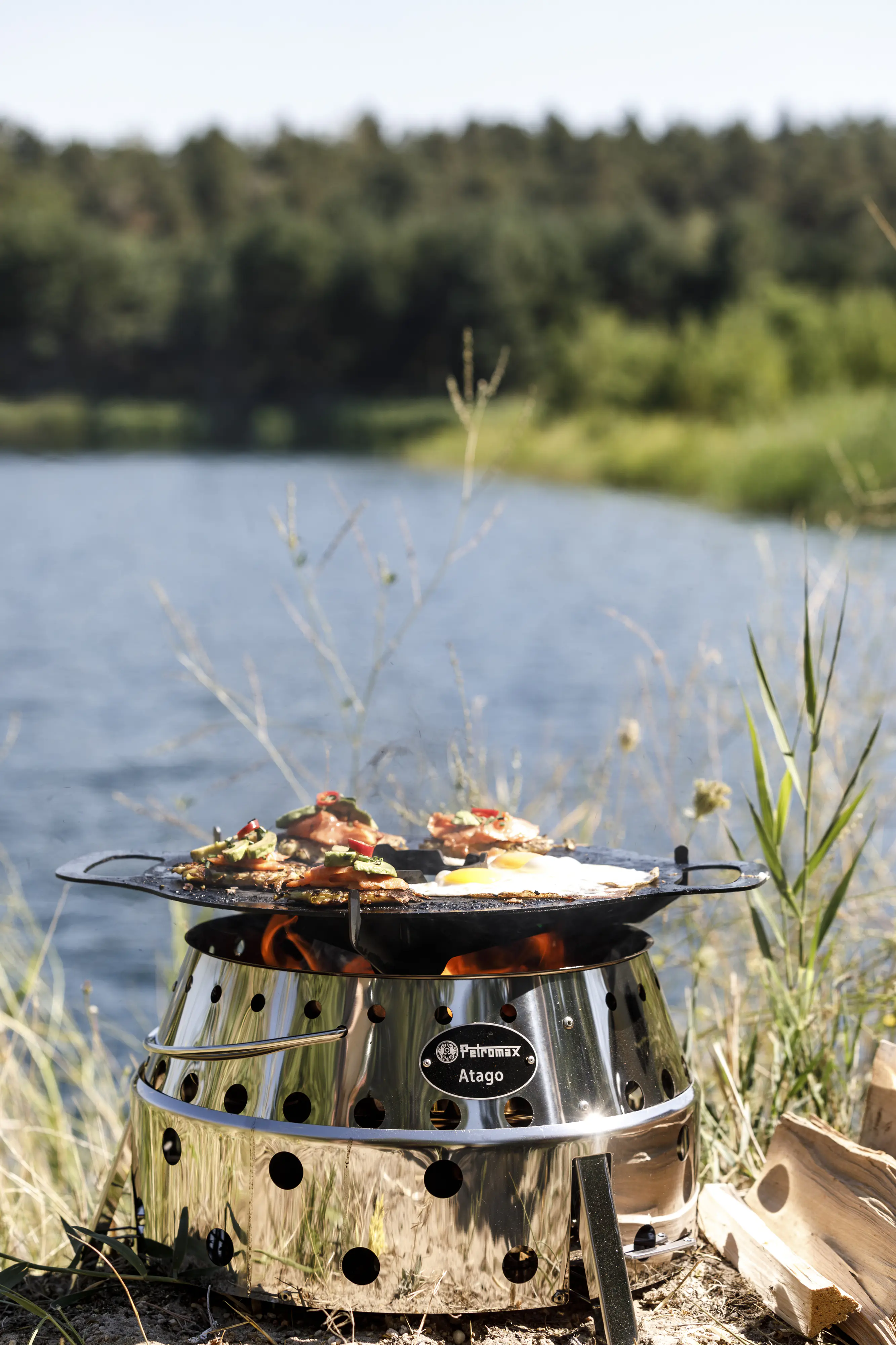 Petromax Atago Grillplatte Stahl