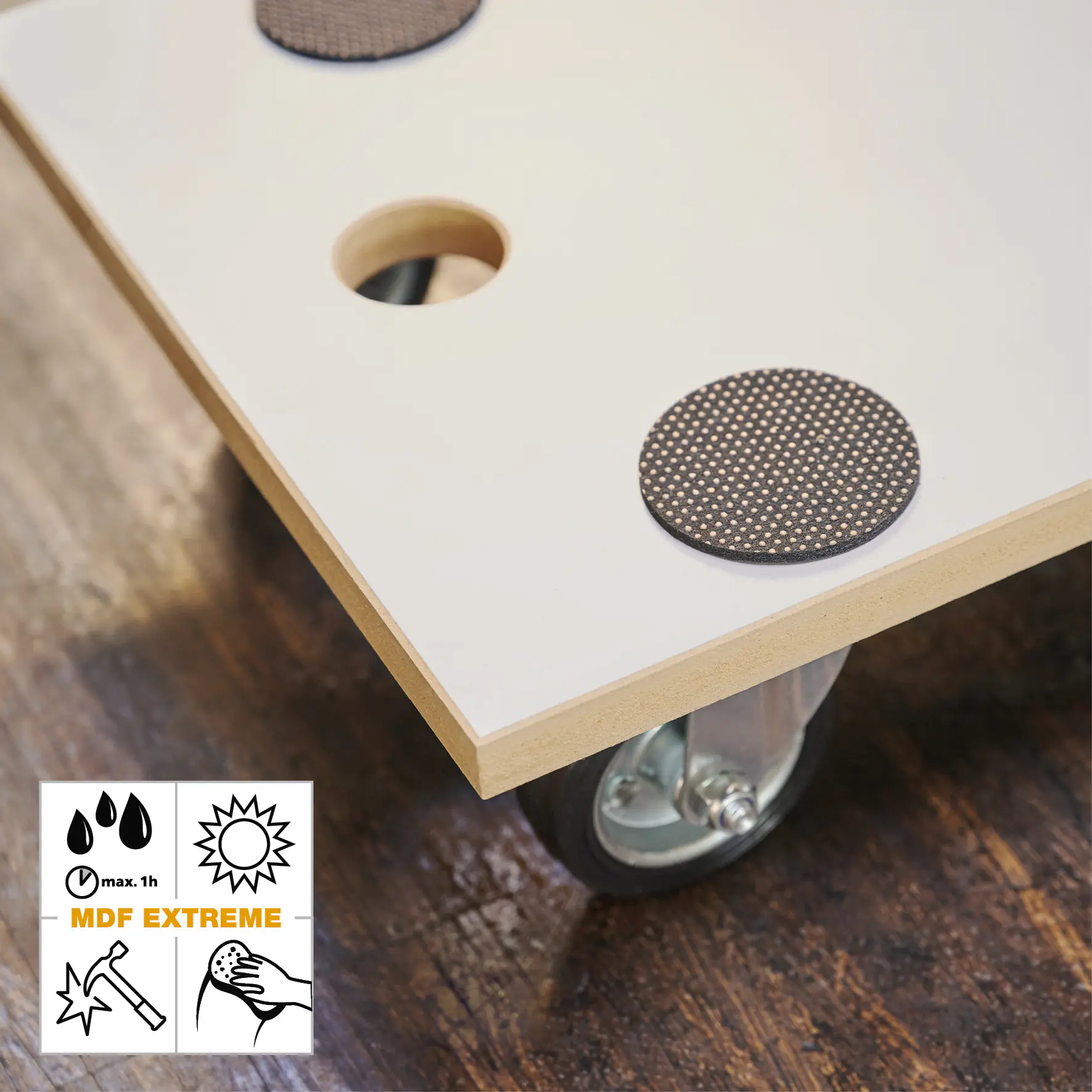 Wagner Möbelroller mit Anti-Rutschpads 58 x 30 cm Traglast 250 kg