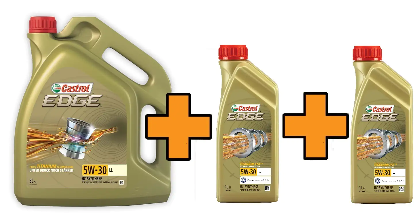 Castrol Motoröl Edge 5W30 LL 5+1L+1L Aktion kaufen Globus Baumarkt