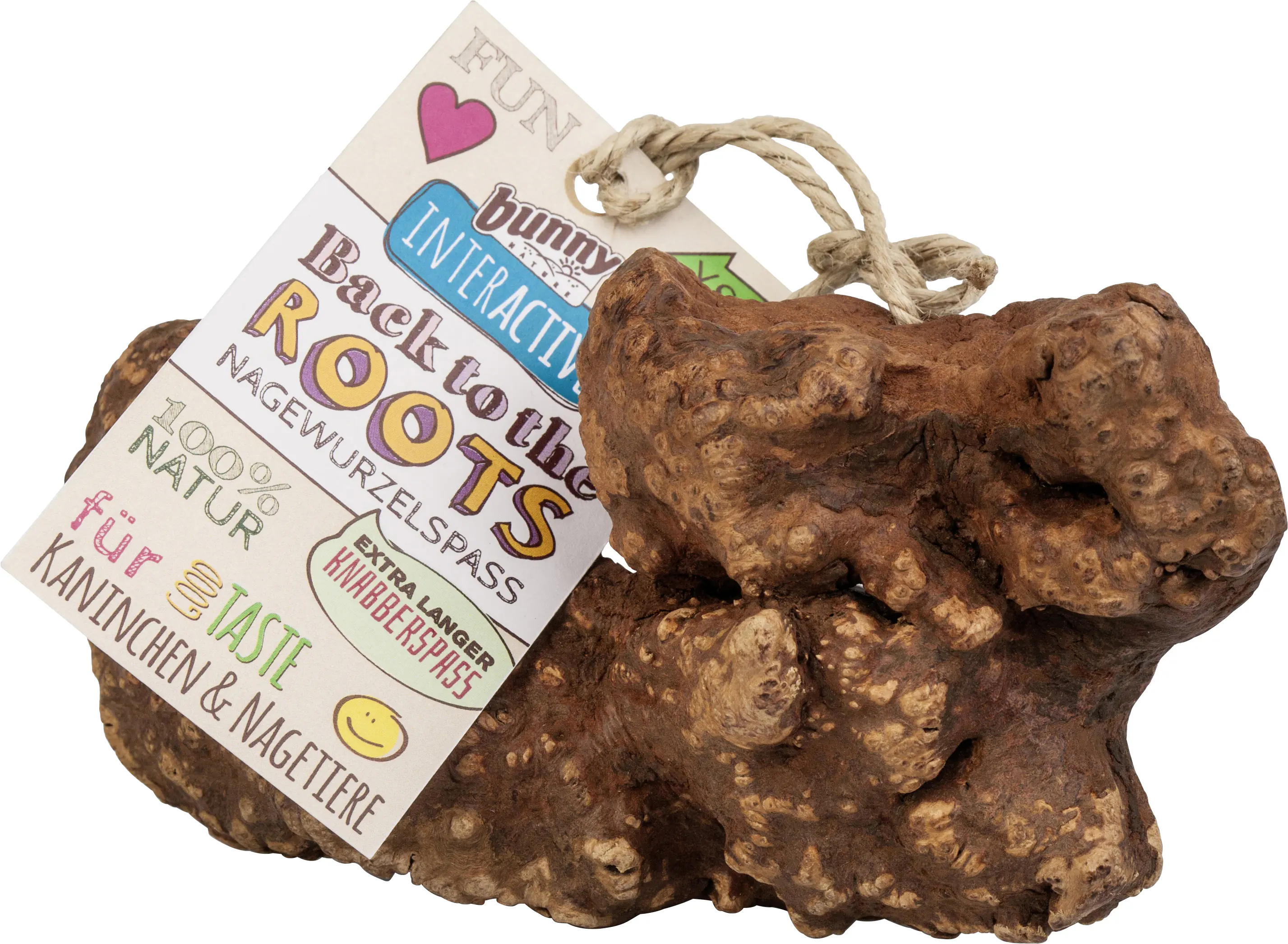 bunny Back to the ROOTS XS 60-130g für Zwergkaninchen und Nagetiere