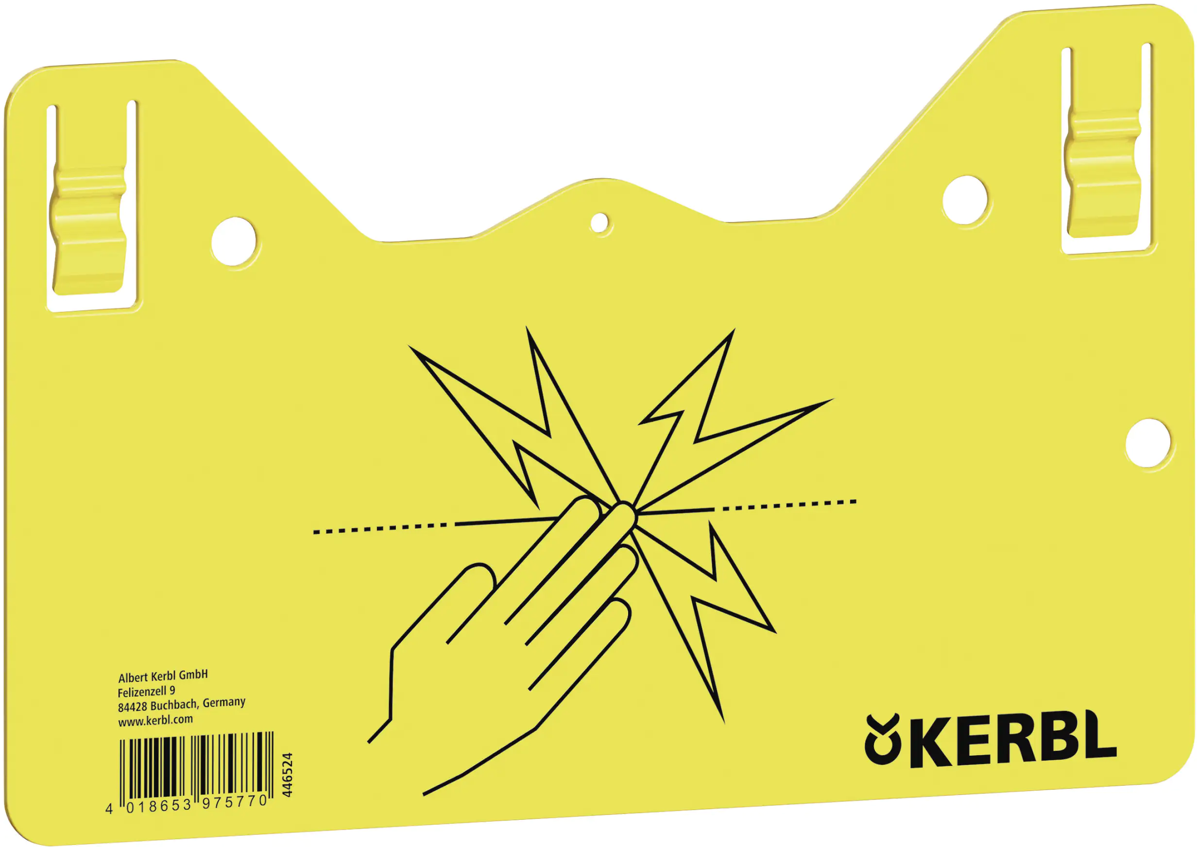 Kerbl Warnschild Hook-in Kerbl Warnschild Hook-in