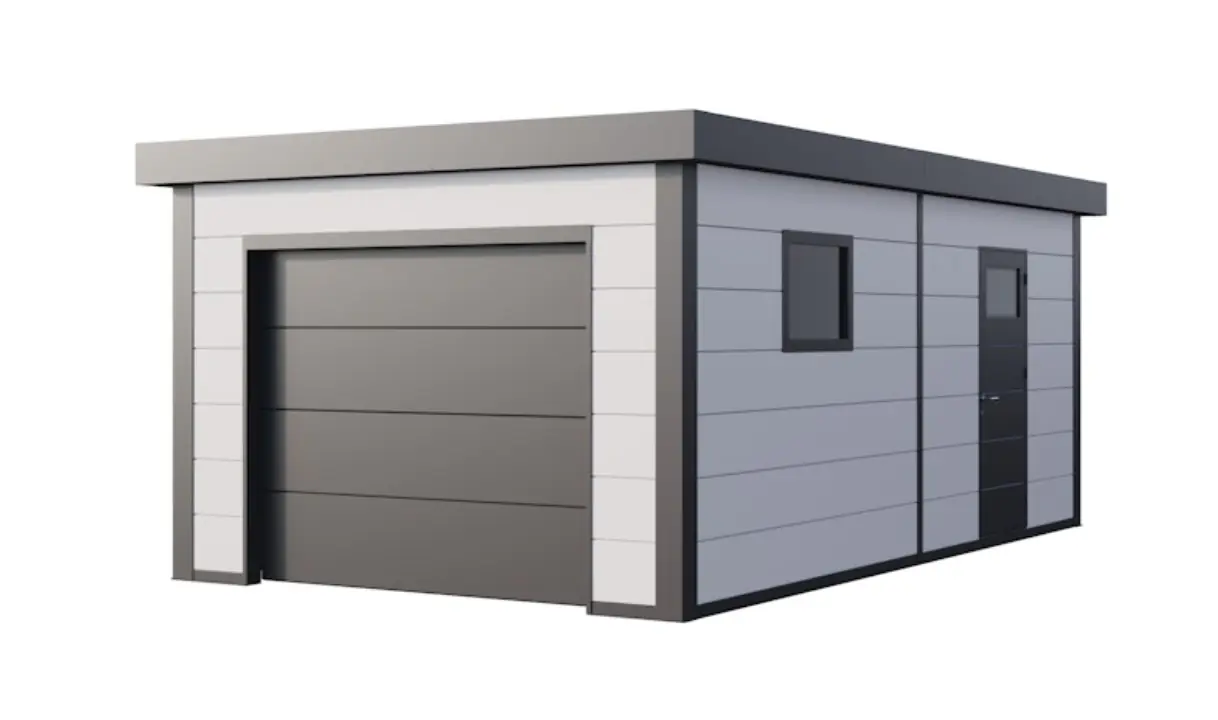 Telluria Garage 3663G weiß 358 x 628 cm