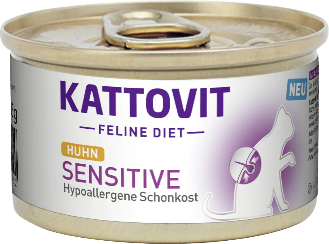 Kattovit Katzennassfutter Diet Sensitive Huhn 85 g