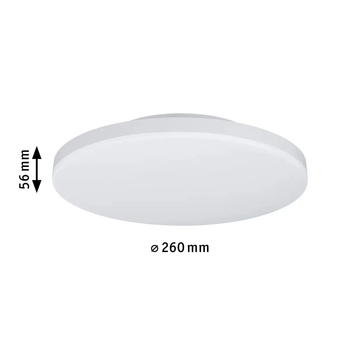 Paulmann LED Deckenleuchte Siena Ø 26 cm 18,8 W warmweiß