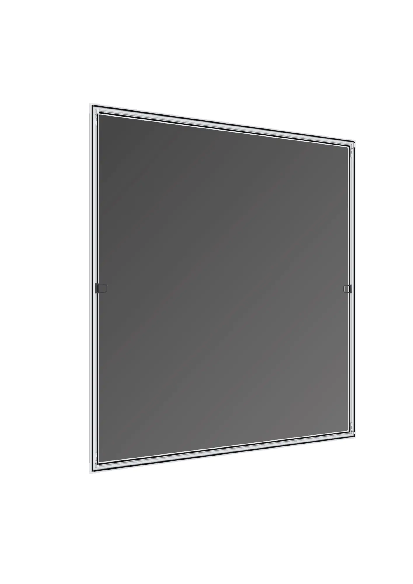 Windhager Fliegenschutz-Fenster Cool 140 x 150 cm Alu weiß kürzbar