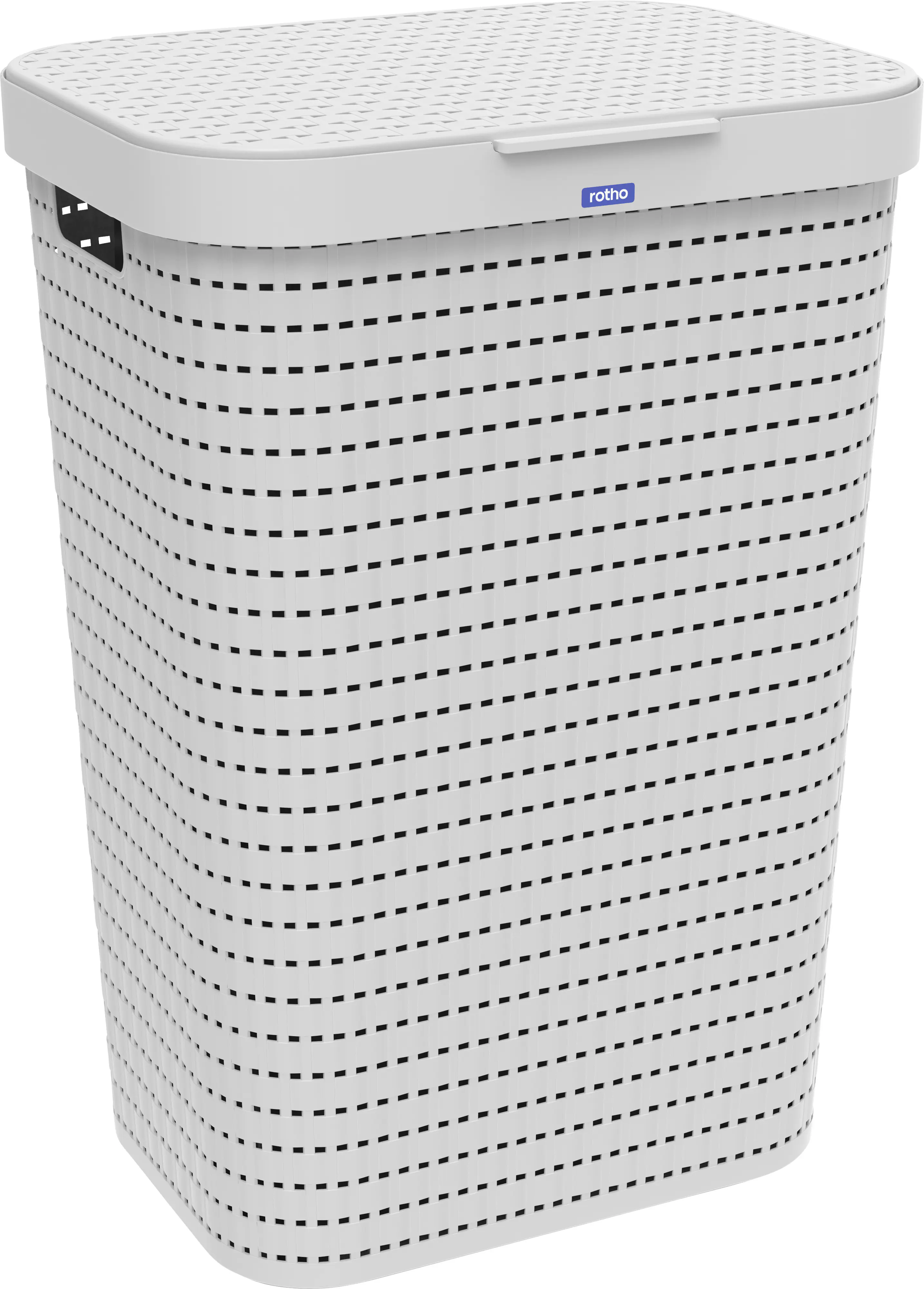 Rotho Wäschesammler Country, 55 l mistletoe weiß Rotho Wäschesammler Country, 55 l mistletoe weiß