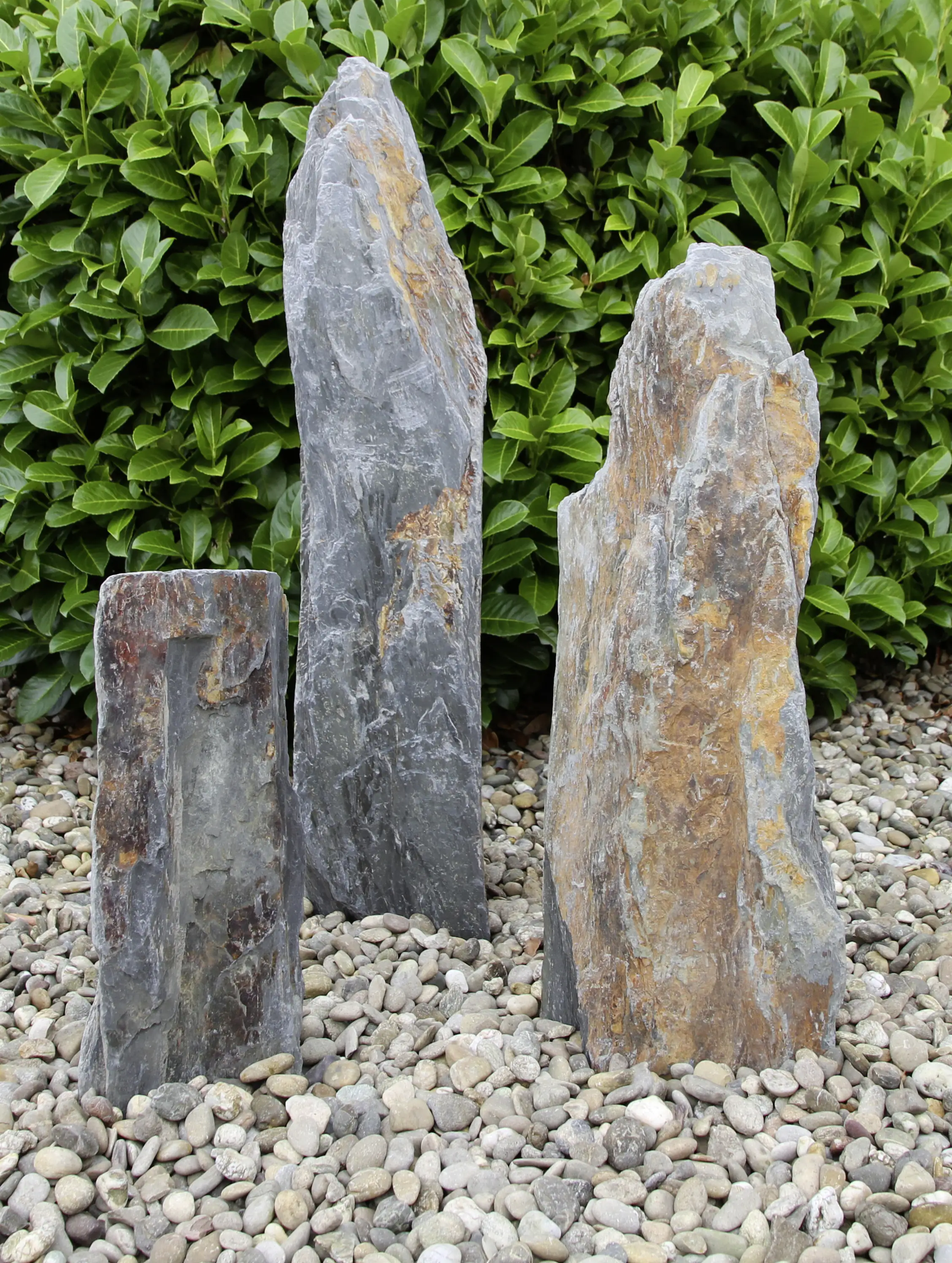 Silex Naturschiefersäule 100-120 cm rot-braun, 100 - 120 cm
