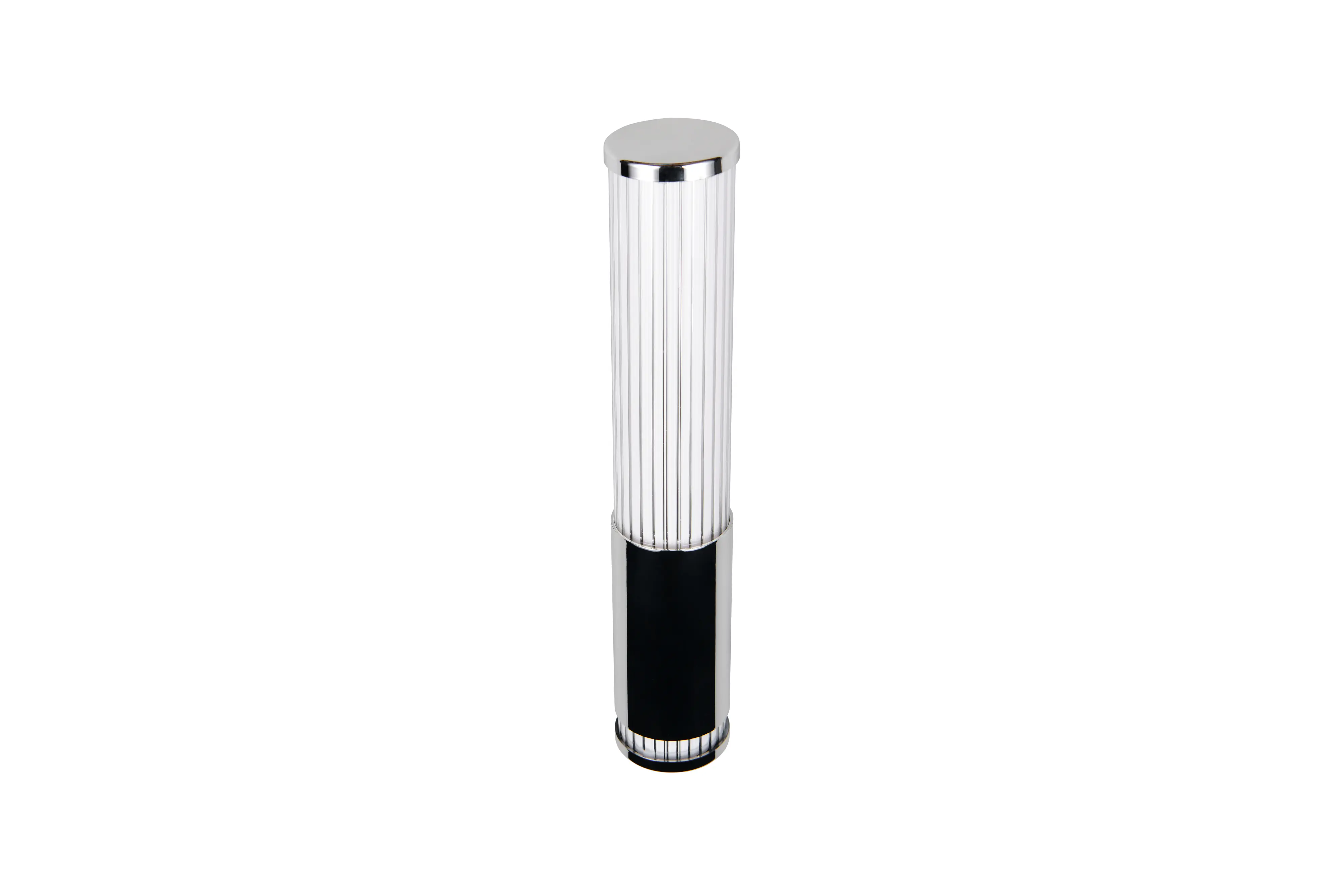 Trio LED-Wandleuchte Stefano chrom mit Steckdose CCT