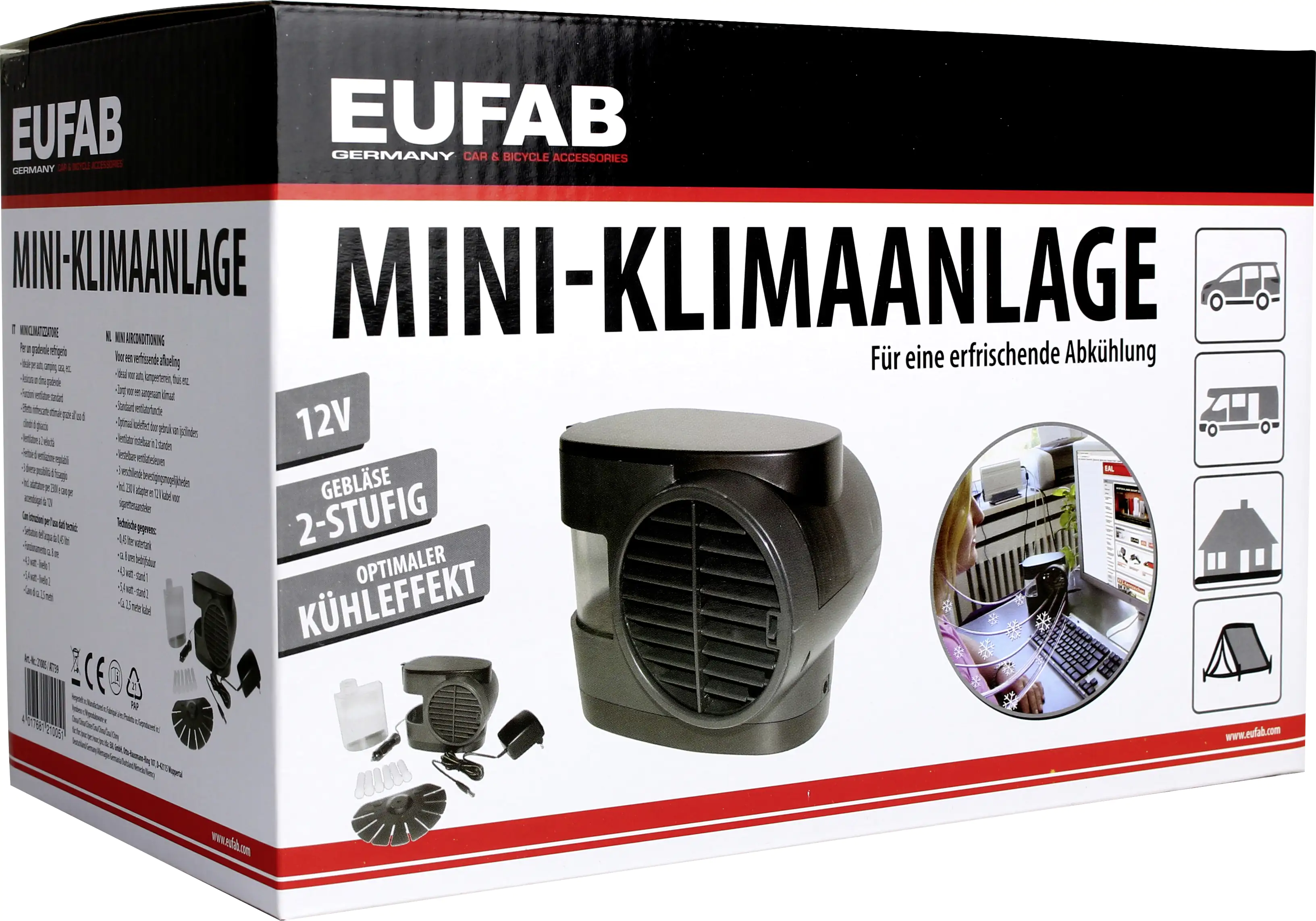EUFAB Mini Klimaanlage 12V EUFAB Mini Klimaanlage 12V