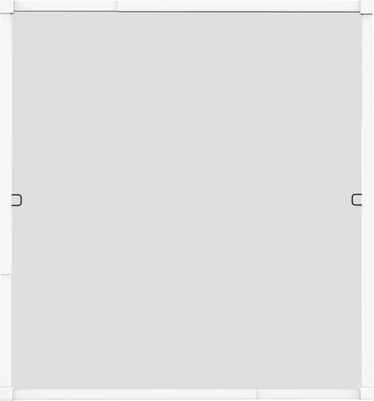 Windhager IS Fliegenschutz-Fenster Click & Protect 130 x 140 cm schwarz/weiß