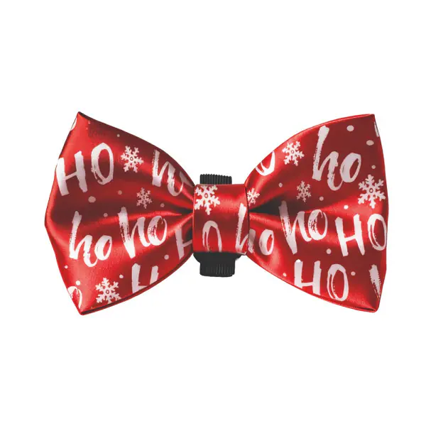 Nobby Hunde-Fliege Xmas leuchtend 10 x 6 cm rot