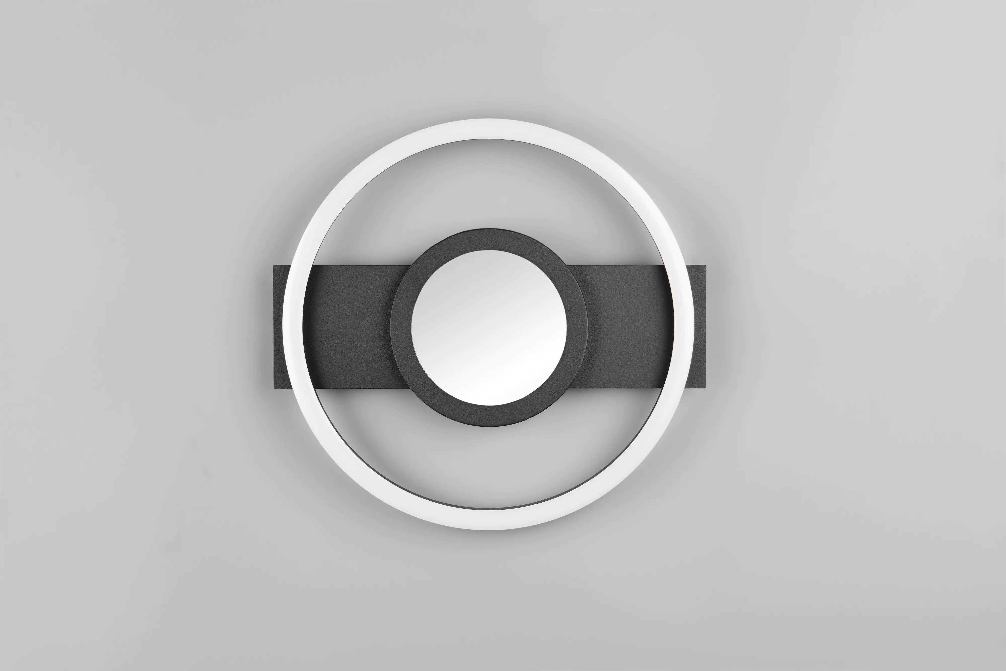 Trio LED Deckenleuchte Wheeler 16 W schwarz matt Trio LED Deckenleuchte Wheeler 16 W schwarz matt