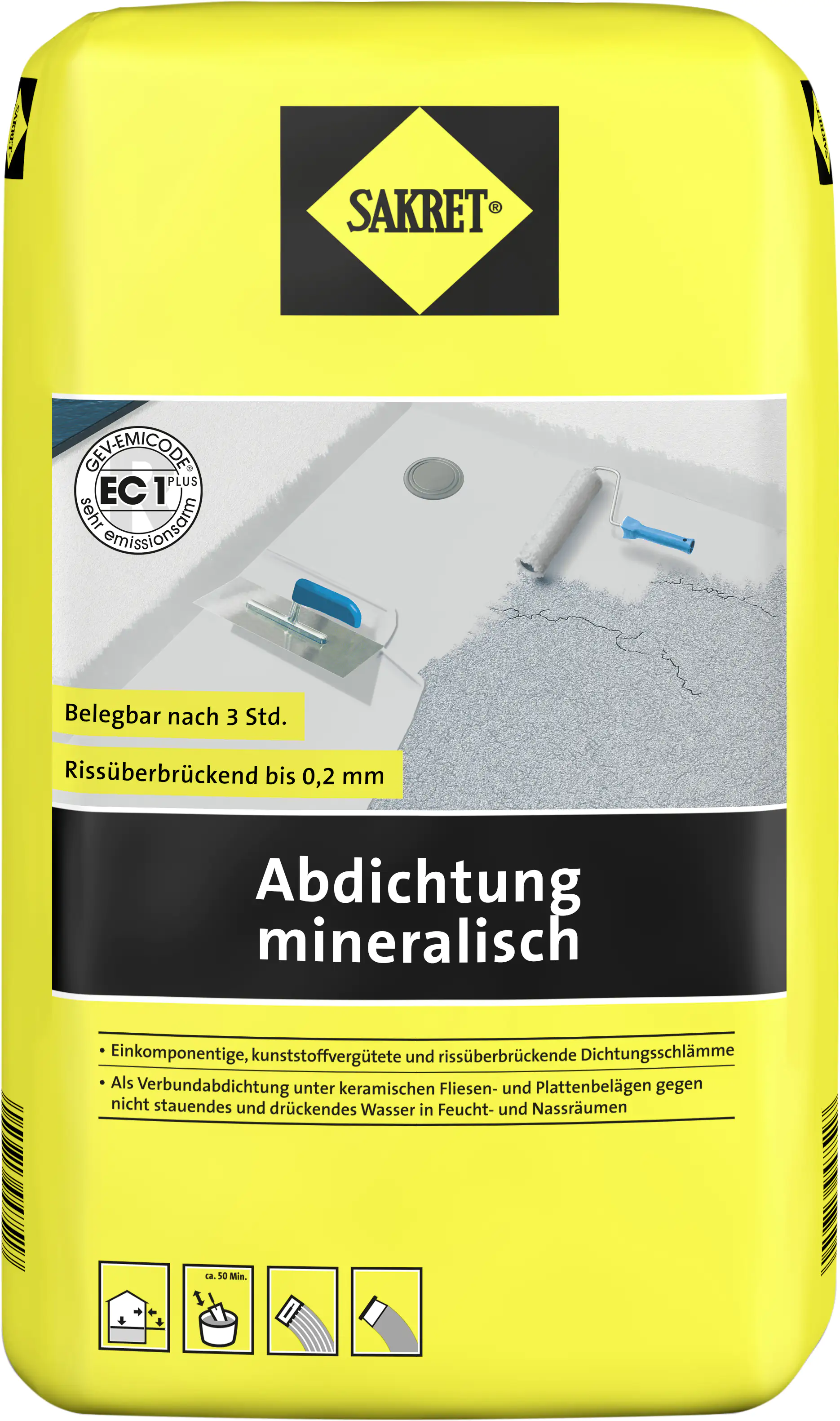 SAKRET Abdichtung mineralisch 10 kg