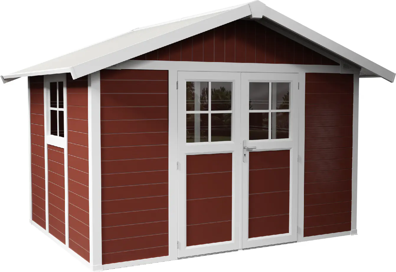 Grosfillex Gartenhaus Deco H 7,5 370 x 298 cm (inkl. Dachüberstand) Grosfillex Gartenhaus Deco H 7,5 370 x 298 cm (inkl. Dachüberstand)