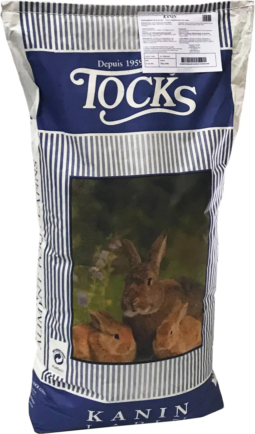 Tocks Kaninchenfutterpellets 20kg für Kaninchen Tocks Kaninchenfutterpellets 20kg für Kaninchen