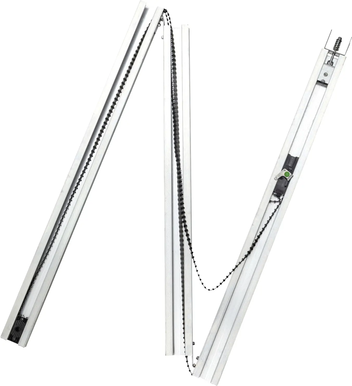 EcoStarMatic Garagen-Sektionaltor 237,5 x 212,5 cm verkehrsweiß Inkl. Torantrieb Liftronic 700