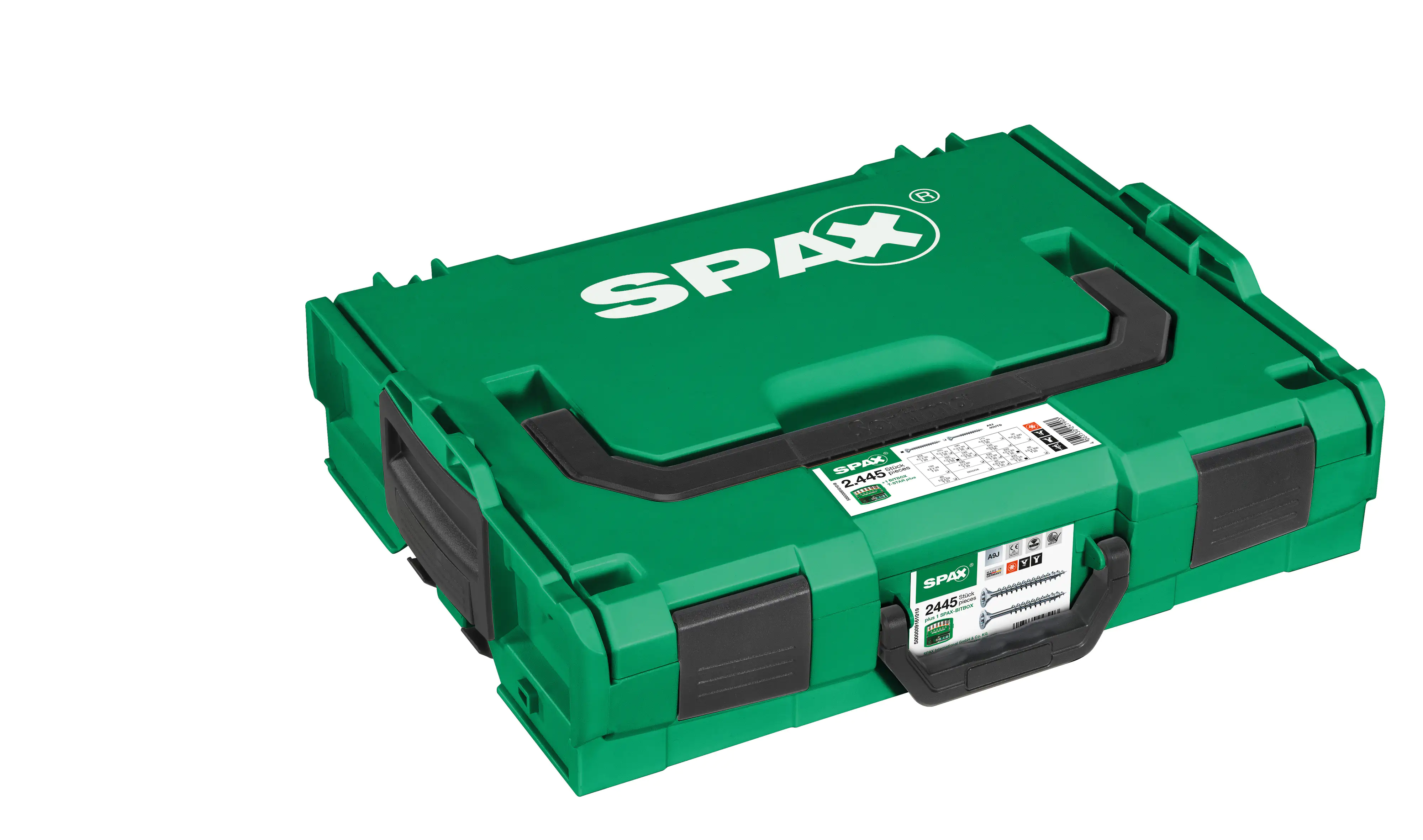 Spax Sortimentskasten L-Boxx 102 & BITBOX - 2.445 teilig