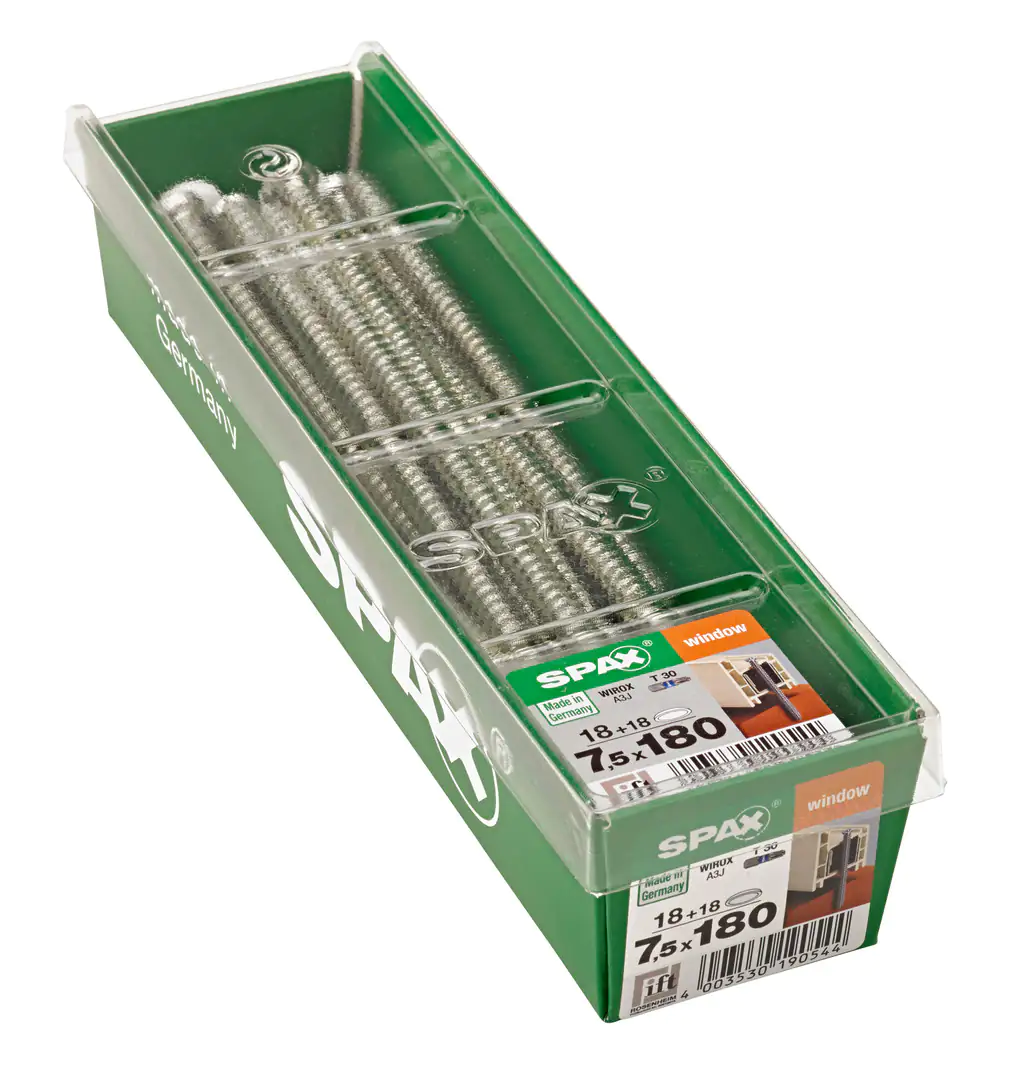 Spax Rahmenanker 7.5 x 180 mm TX 30 - 18 Stk.