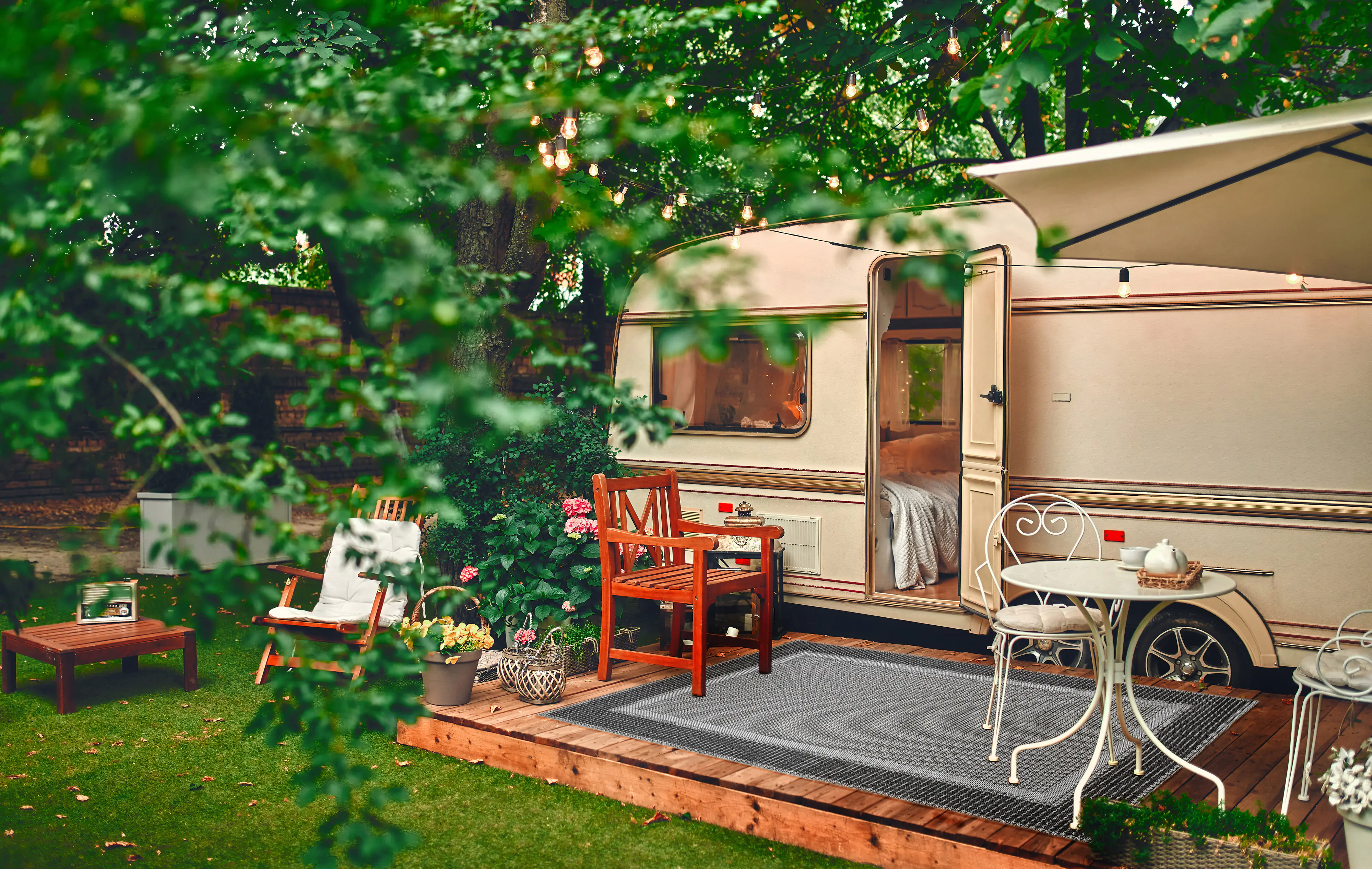 Andiamo Outdoorteppich Arizona anthrazit, 200 x 290 cm