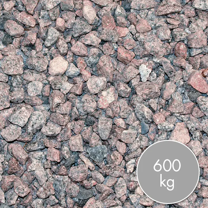 Big Bag Granitsplitt Nordisch rot 8 - 16  mm 600 kg